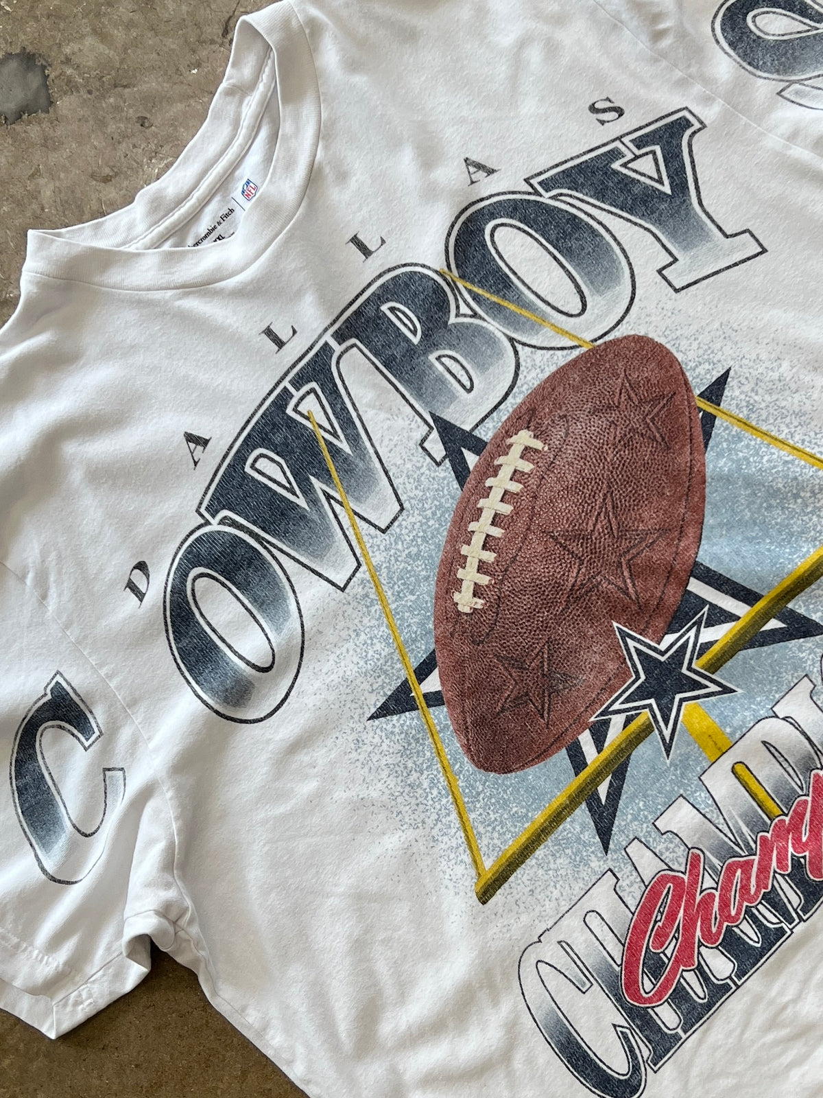 NFL Abercombie & Fitch Dallas Cowboys Football Tee