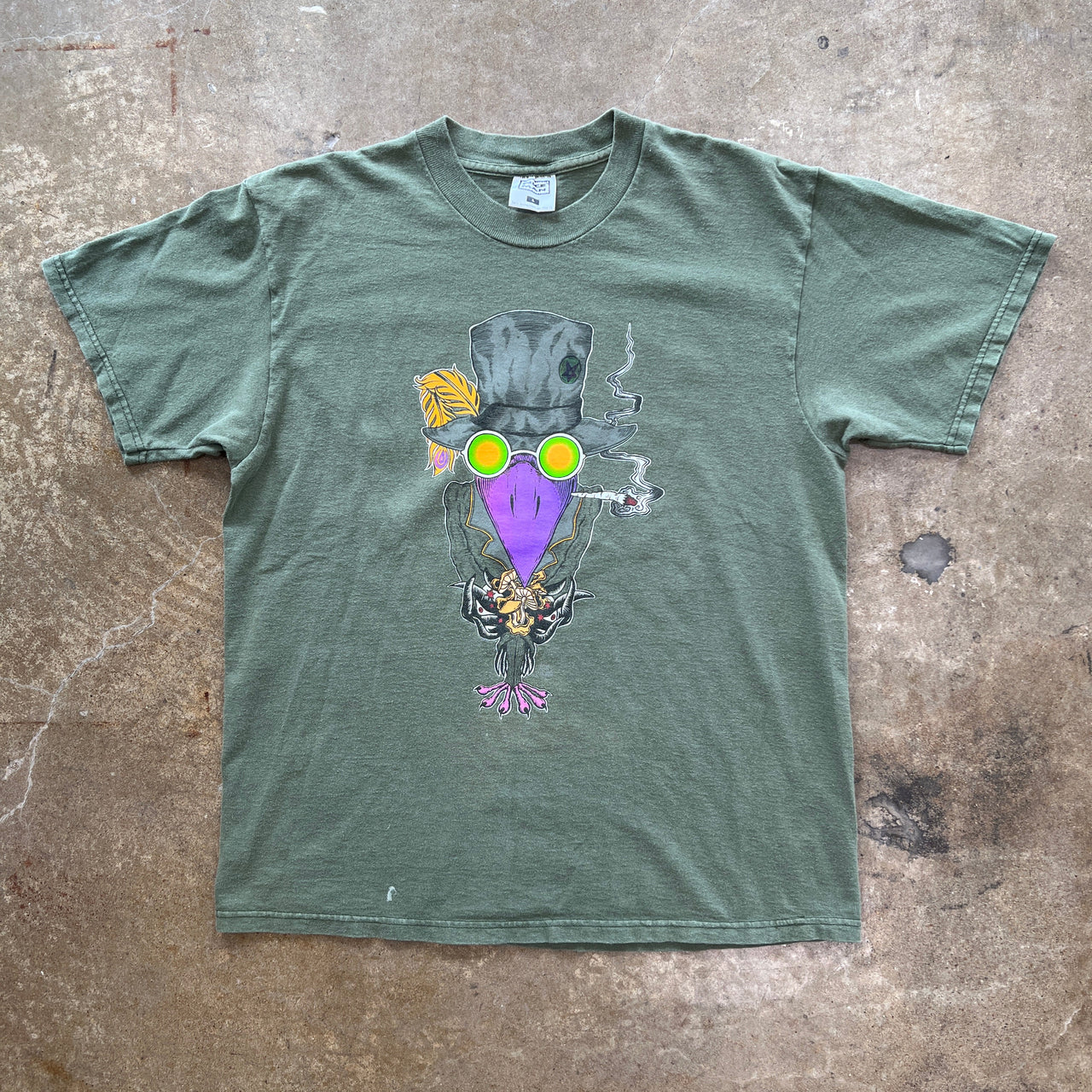 1994 The Black Crowes Voodoo Man Witch Nice Man Tag Tee