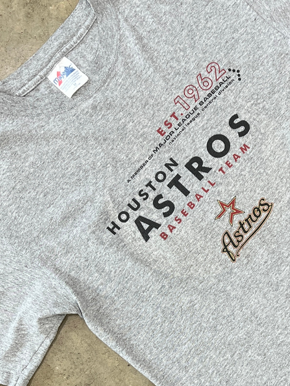 MLB 2000s Houston Astros Baseball Tee