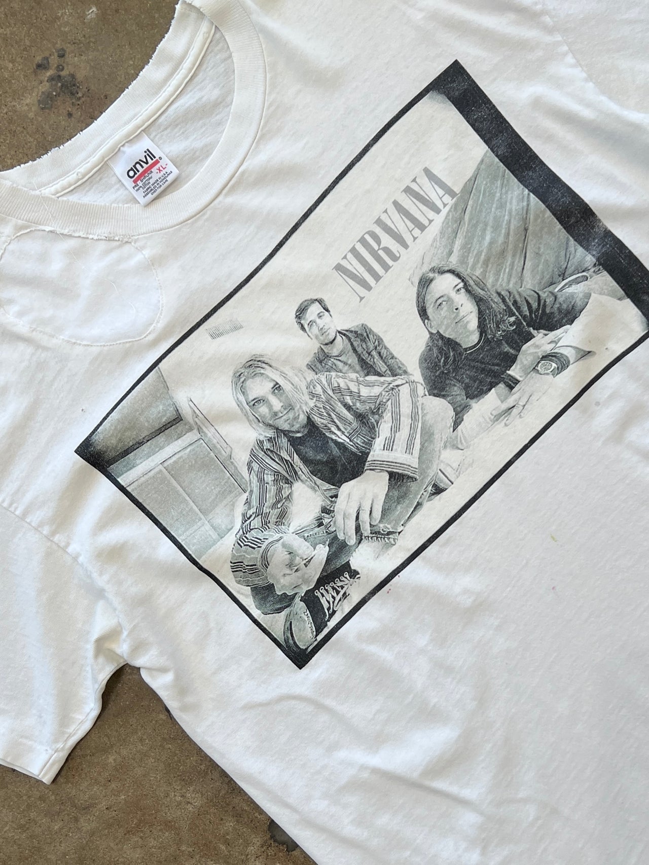 1996 Nirvana Portrait Band Tee