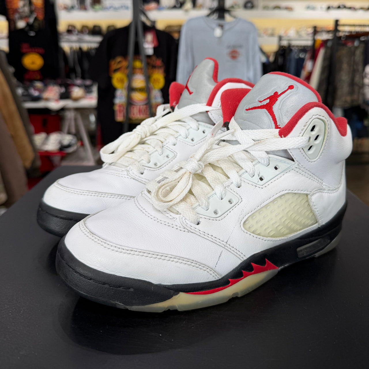 Air Jordan 5 Fire Red Silver Tongue (2020)