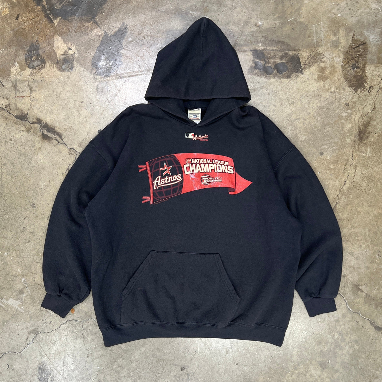 2005 Astros MLB National League Lee Hoodie