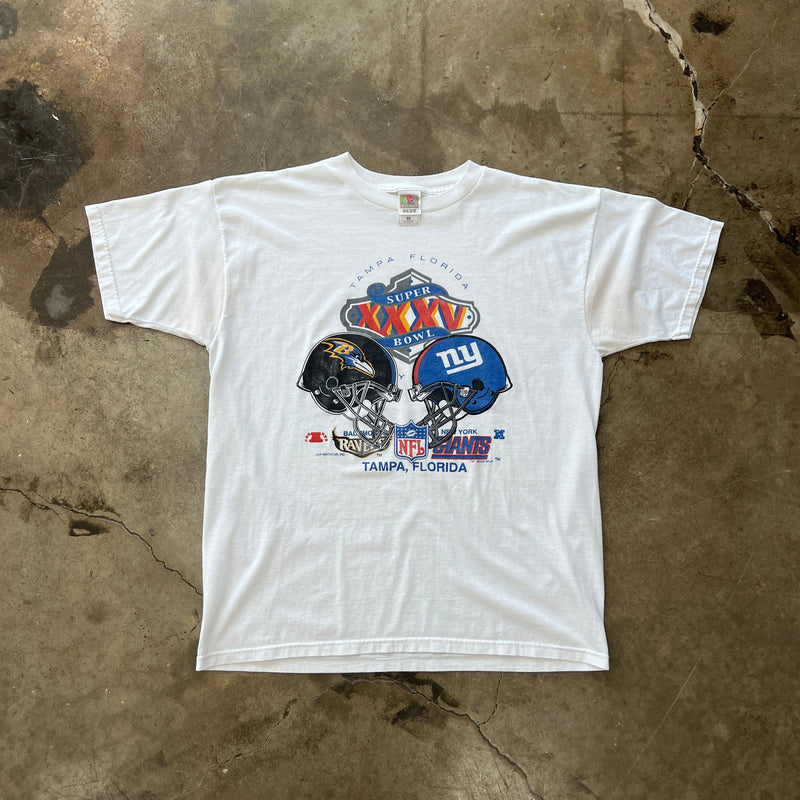 Super Bowl XXXV Baltimore Ravens vs. New York Giants Tee