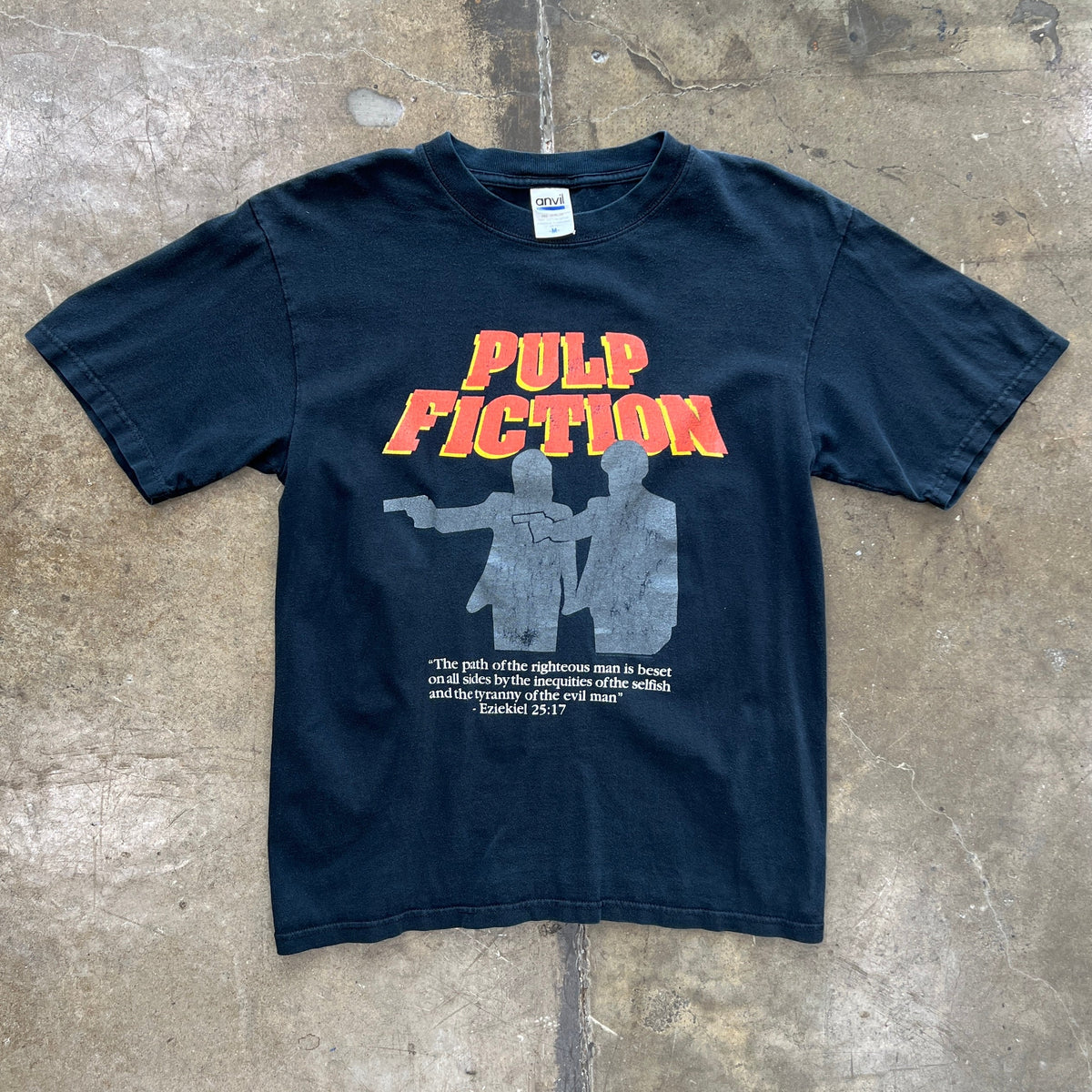 2000s Pulp Fiction Vincent and Jules Ezekiel 25:17 Tee