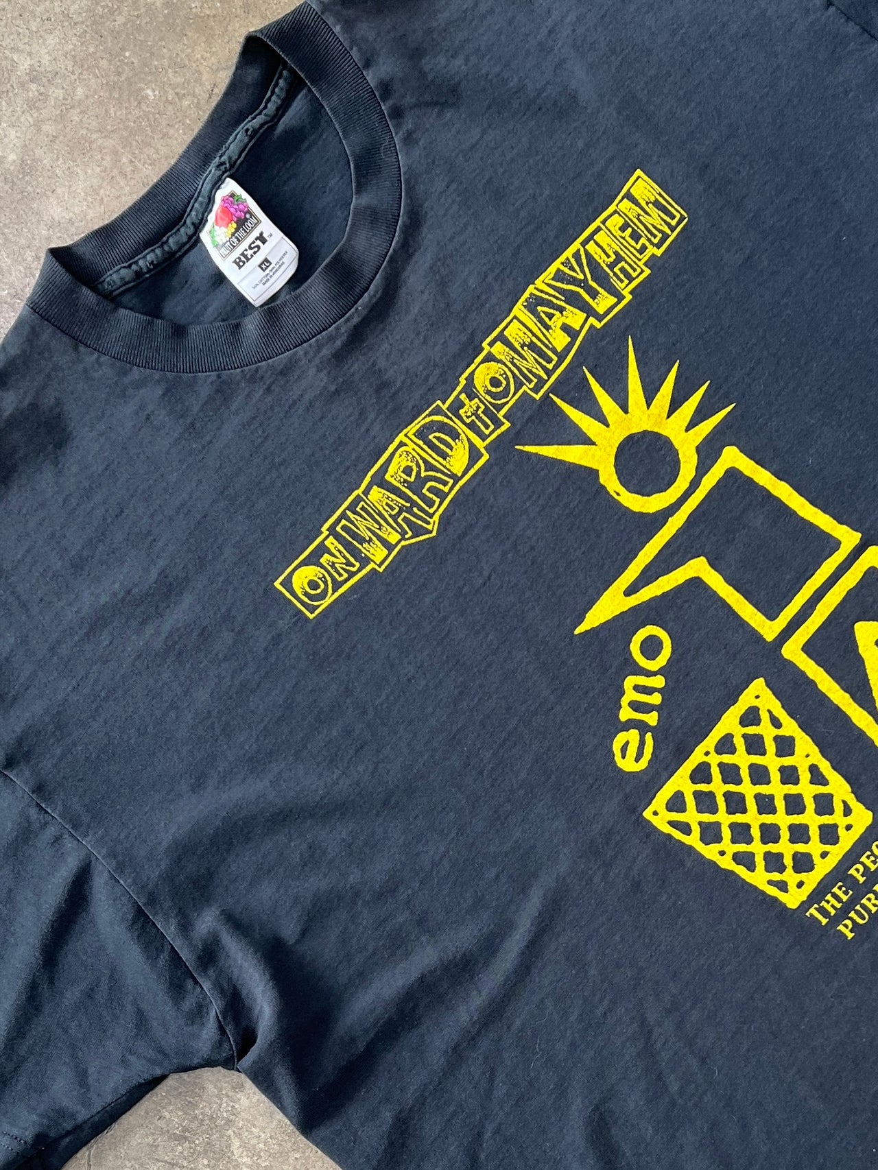 Onward to Mayhem Trash Emo Band Tee