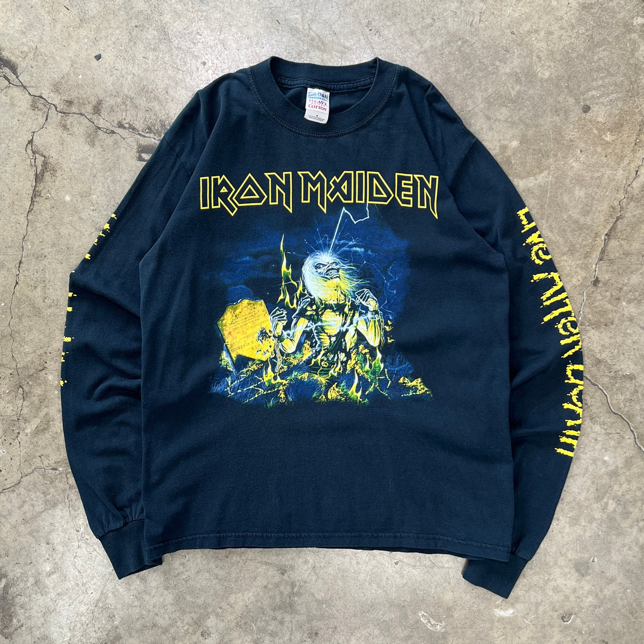 Iron Maiden Live After Death LS Tee