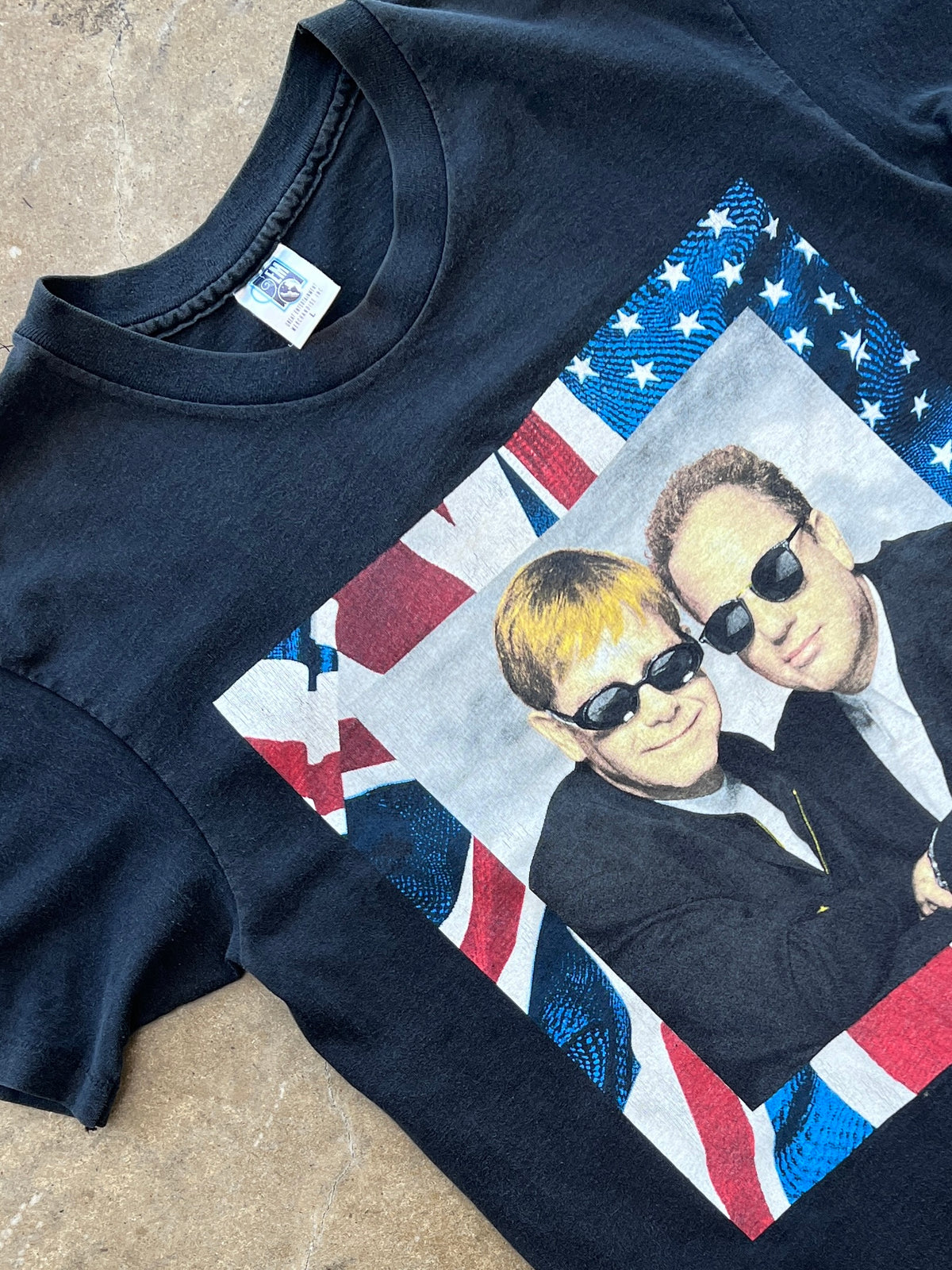 1994 Elton John Billy Joel North American Tour Single Stitch Tee
