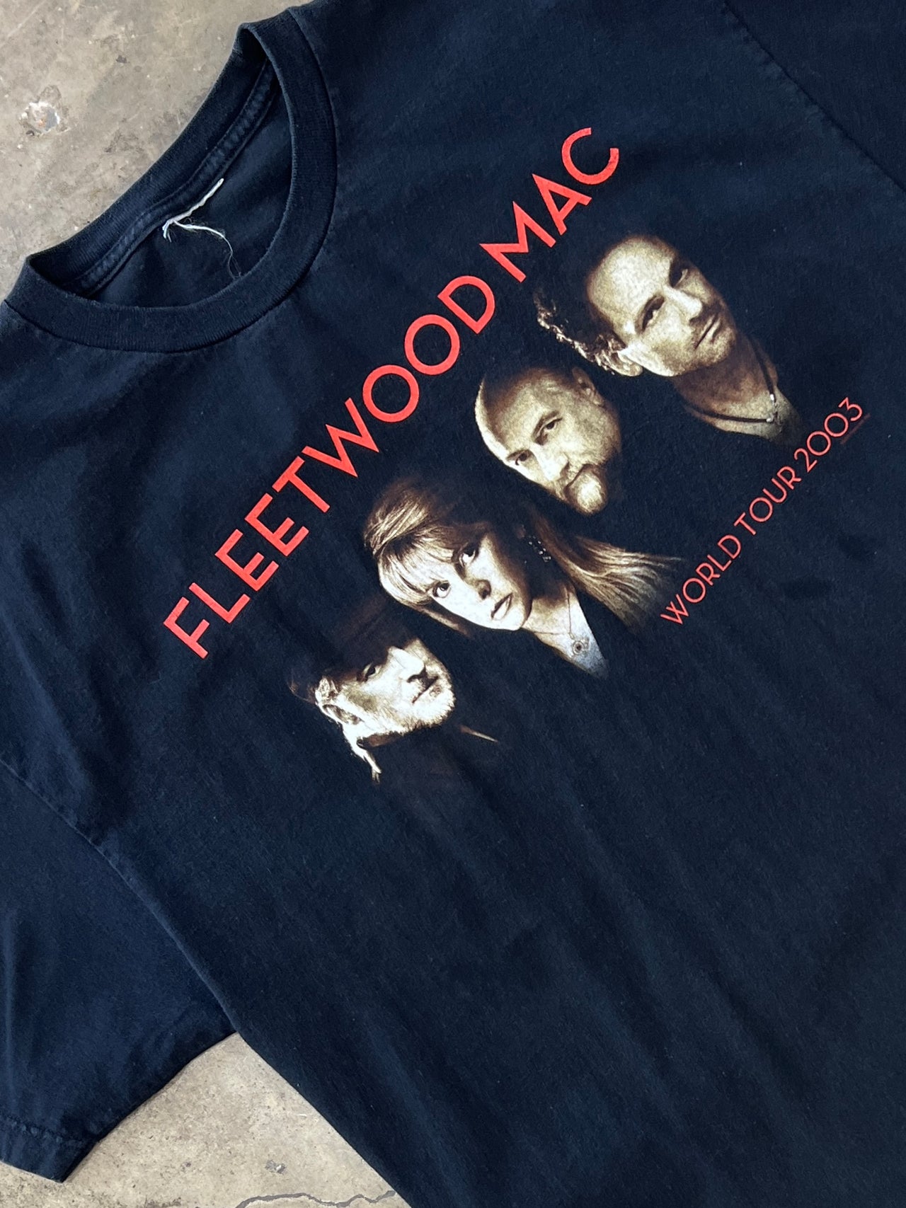 2003 Fleetwood Mac What's the World Coming To Tour Tee