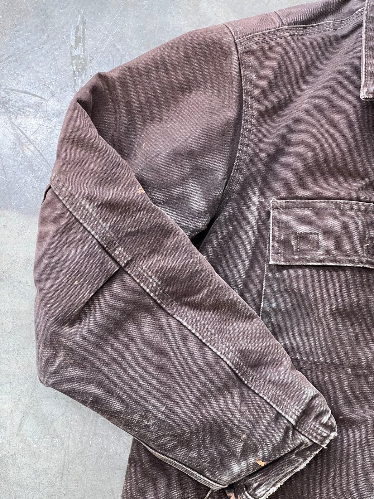 Carhartt Multi Pocket Brown Work Jacket