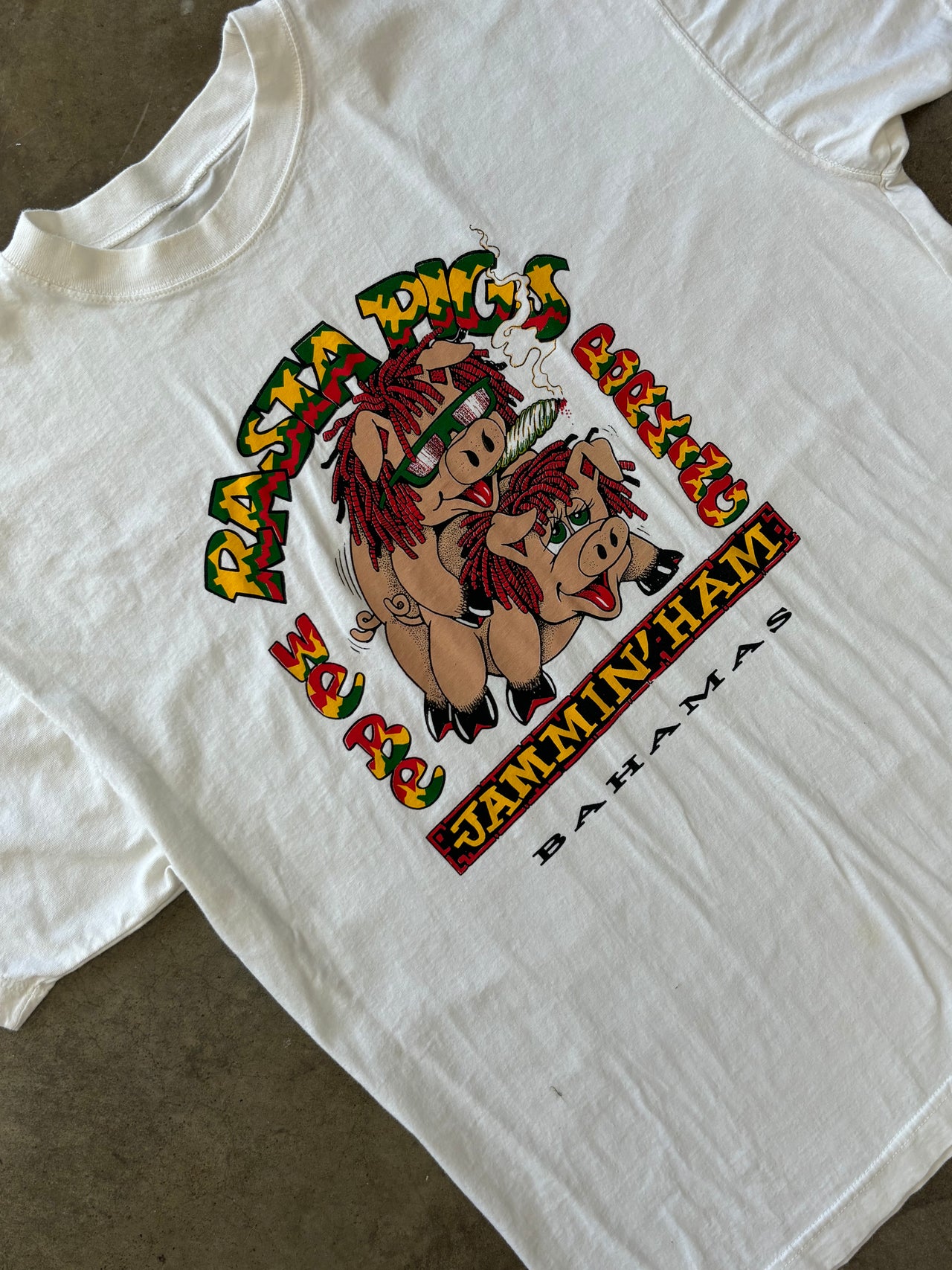 Rasta Love Pigs Bahama Porking Tee