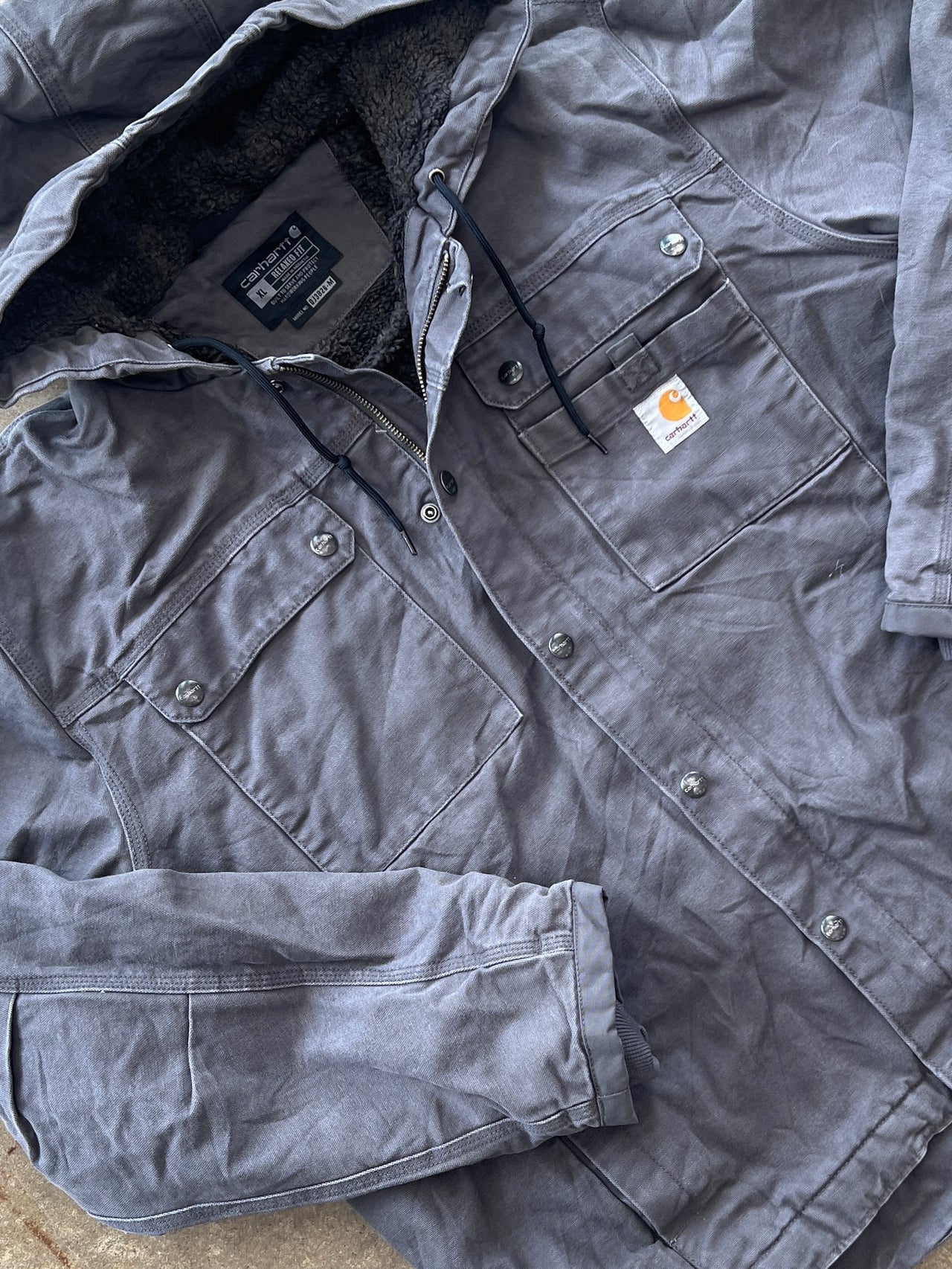 Carhartt Relaxed Fit Multi Pocket Sherpa Jacket