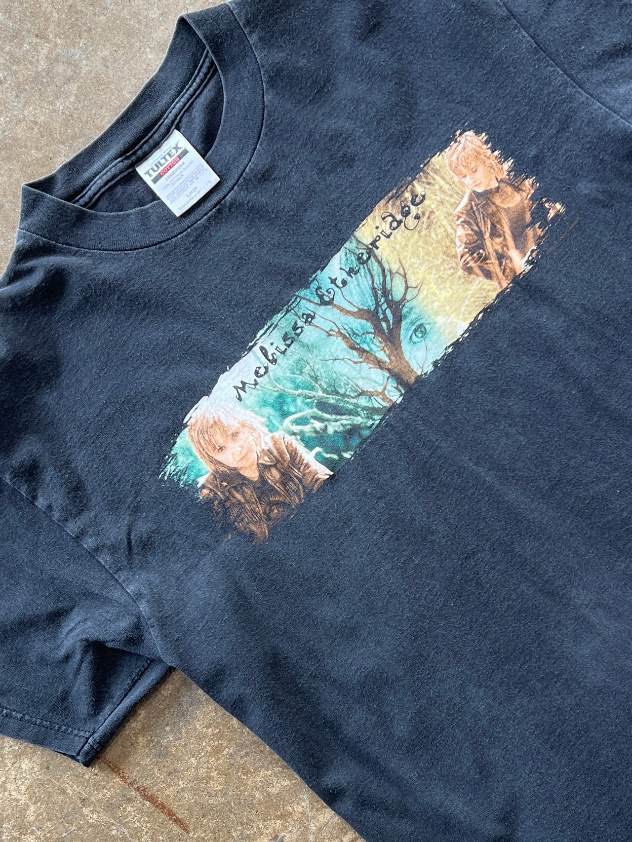 1999 Melissa Etheridge Breakdown Concert Tour Tee Tultex