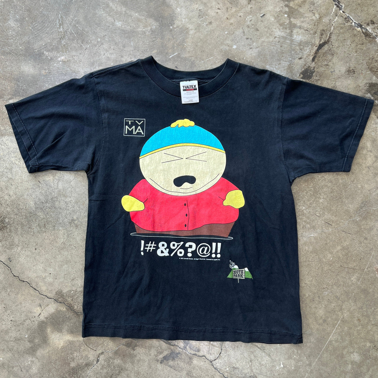1997 Comedy Central South Park Eric Cartman Tee