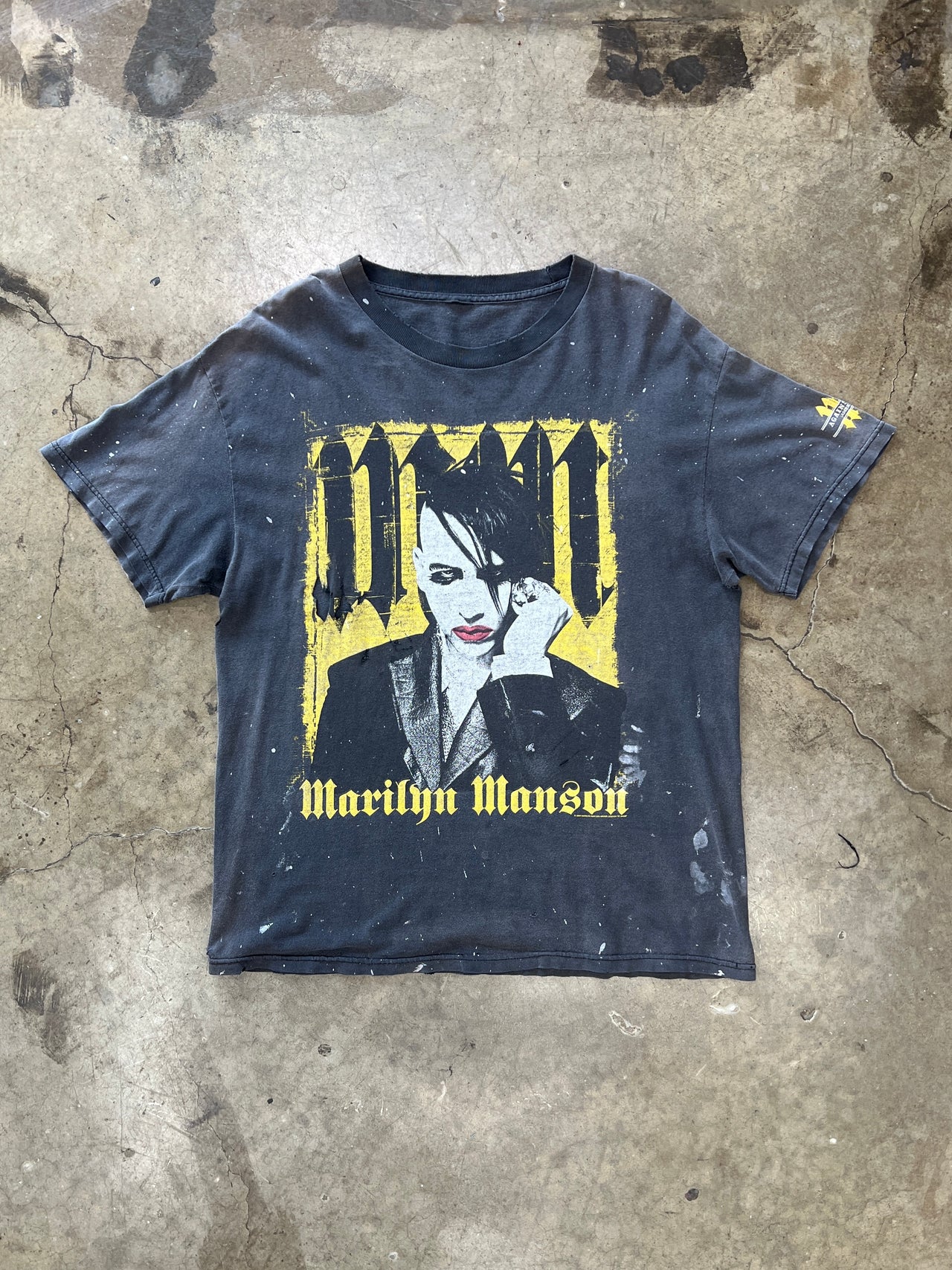 2000s Marilyn Manson Against the Gods Tour Tee