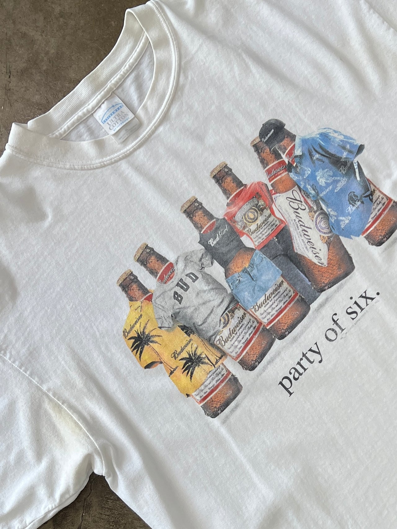 2002 Budweiser Party of Six Tee