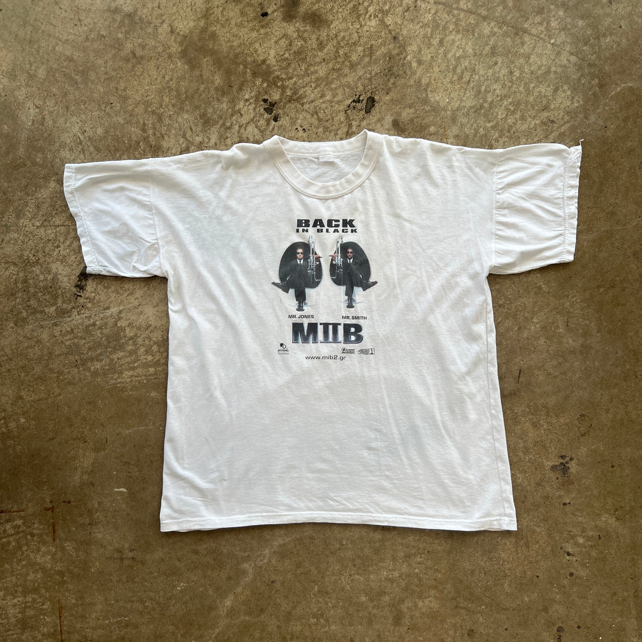 1997 Men in Black Movie Promo Tee