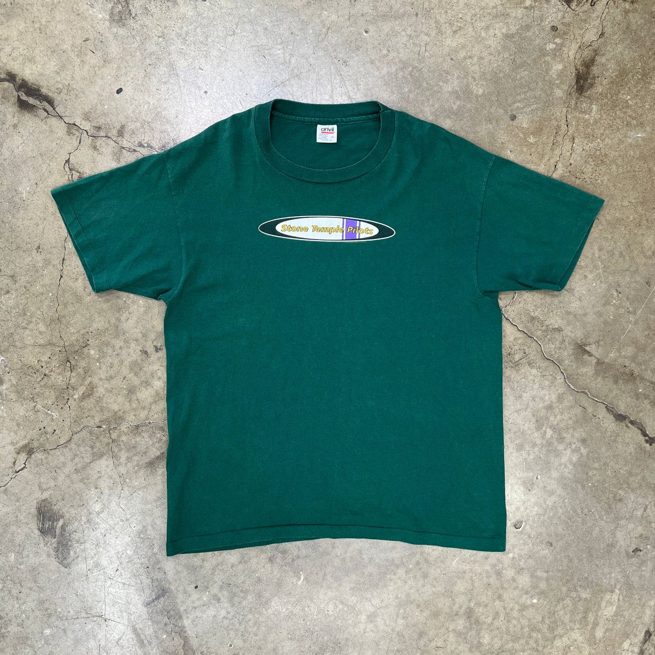 1996 Stone Temple Pilots North America Tour Anvil Single Stitch Tee