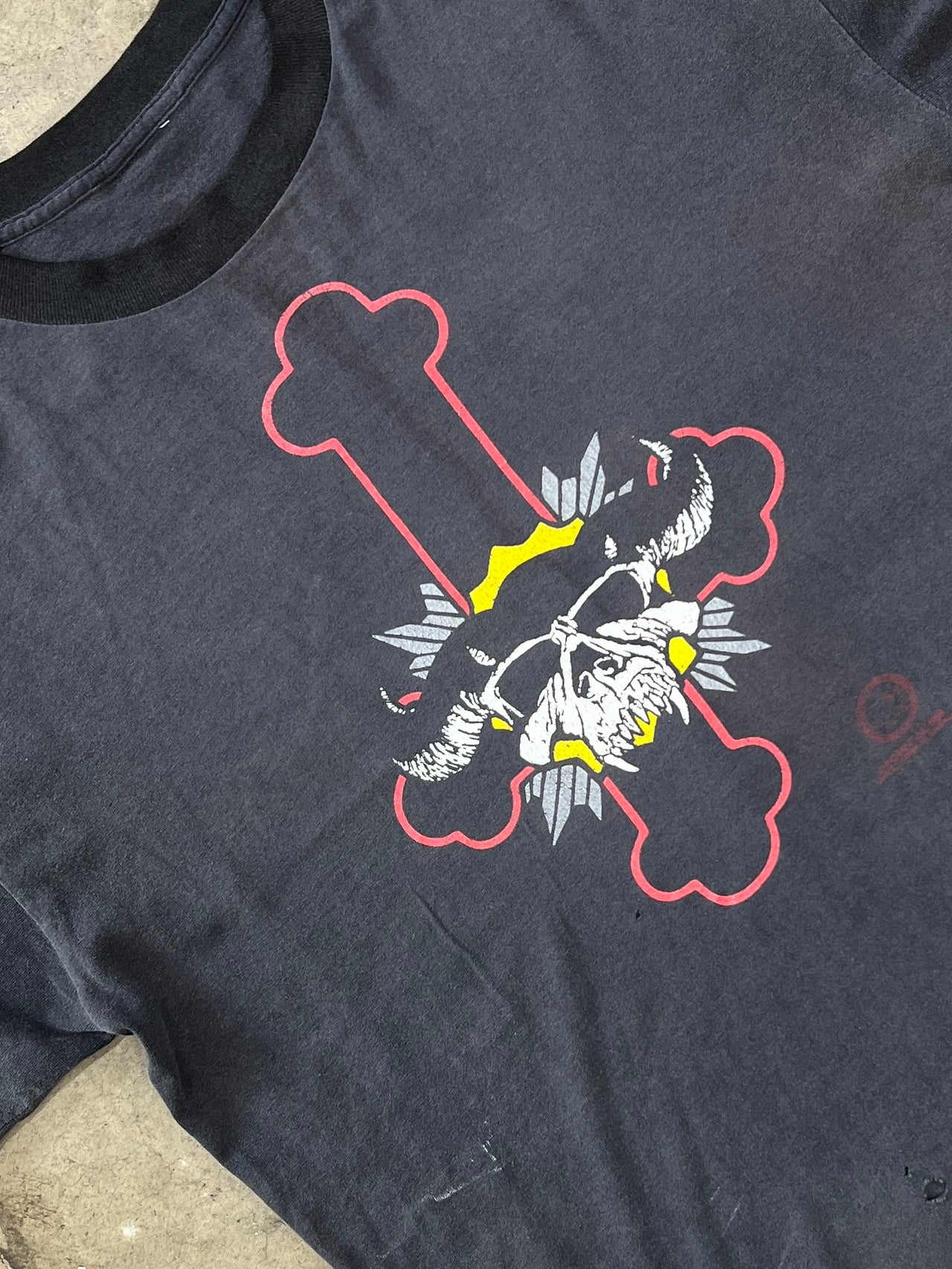Danzig 1990 Long Way Back From Hell Band Tee