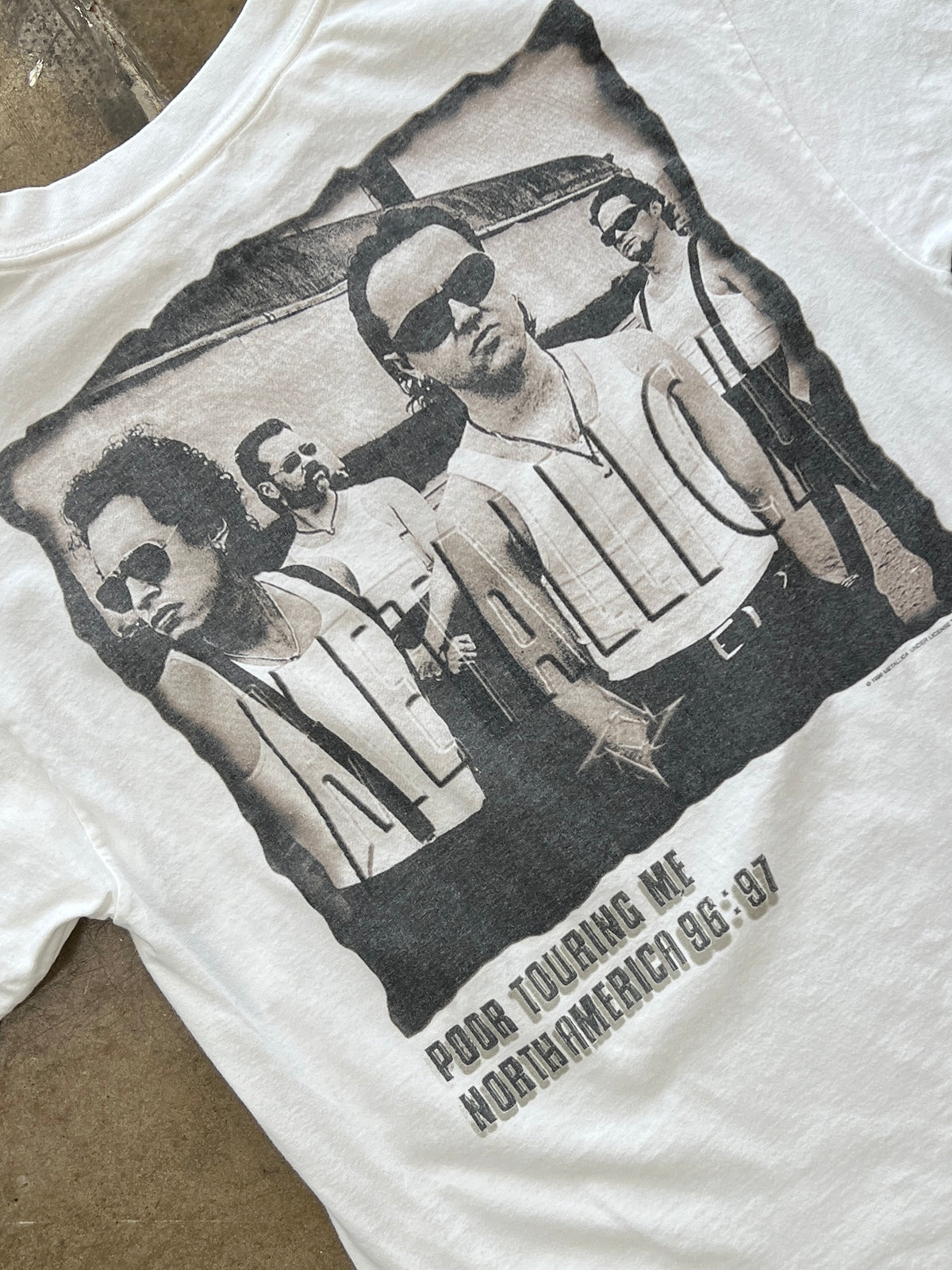 1996 Metallica Poor Touring Me Tour Band Tee