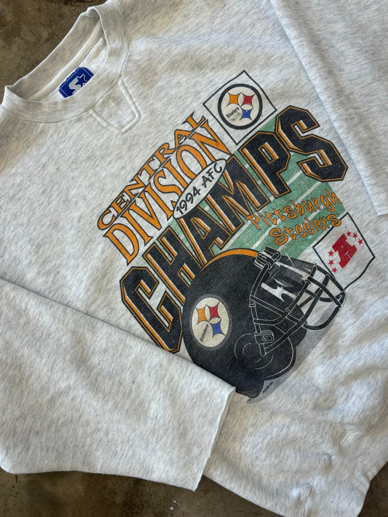 1994 Starter Steelers Division Champions Crewneck