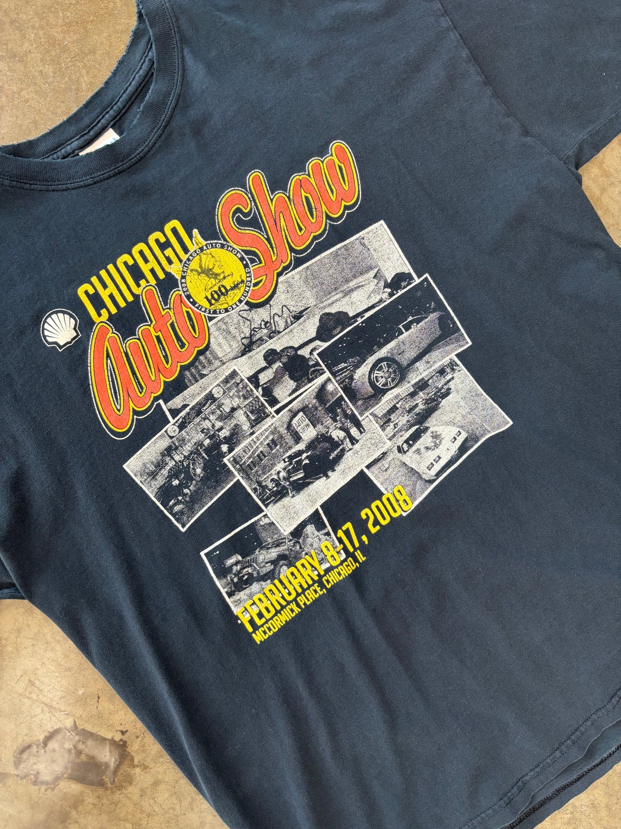 2008 Chicago Shell Auto Car Show Tee XL