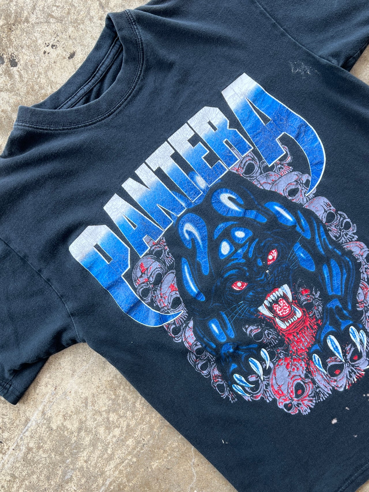 90s Y2k Pantera Black Panther Band Tee