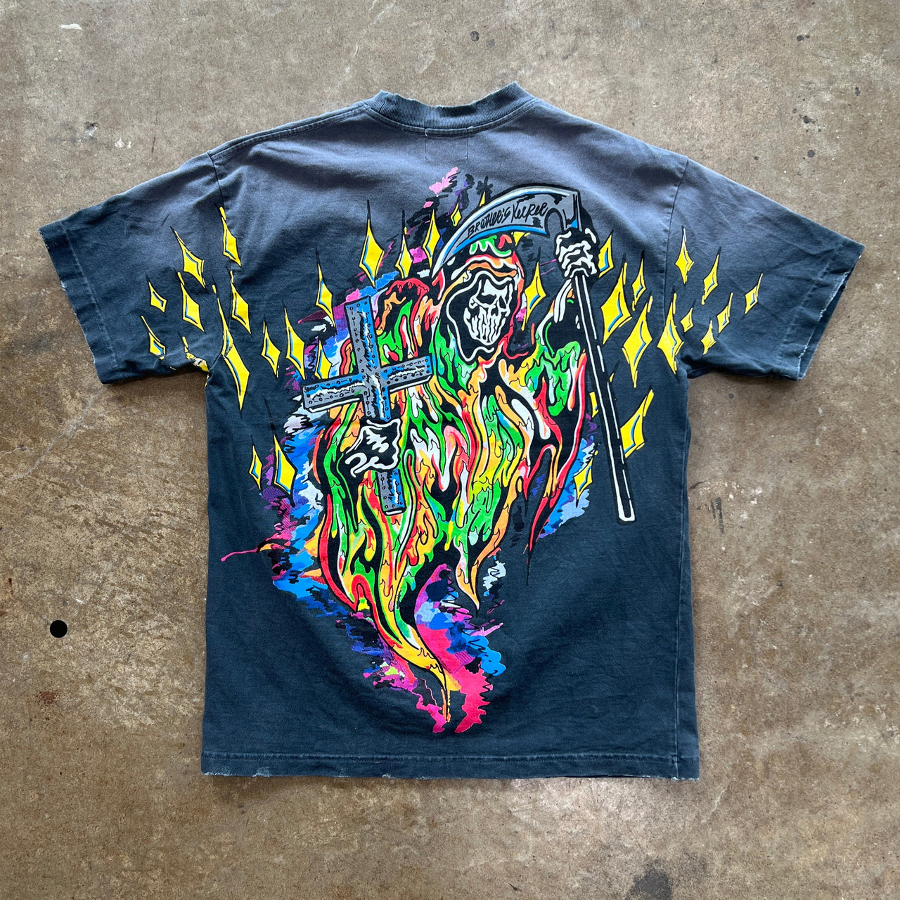 Warren Lotas Brother's Keeper Grim Reaper Tee