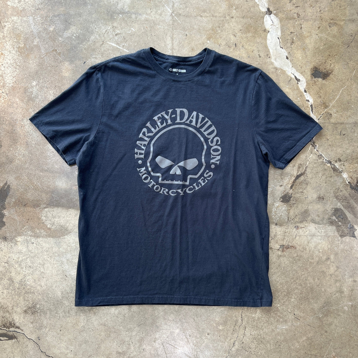 Harley Davidson Skull Logo Motorcycles Tee