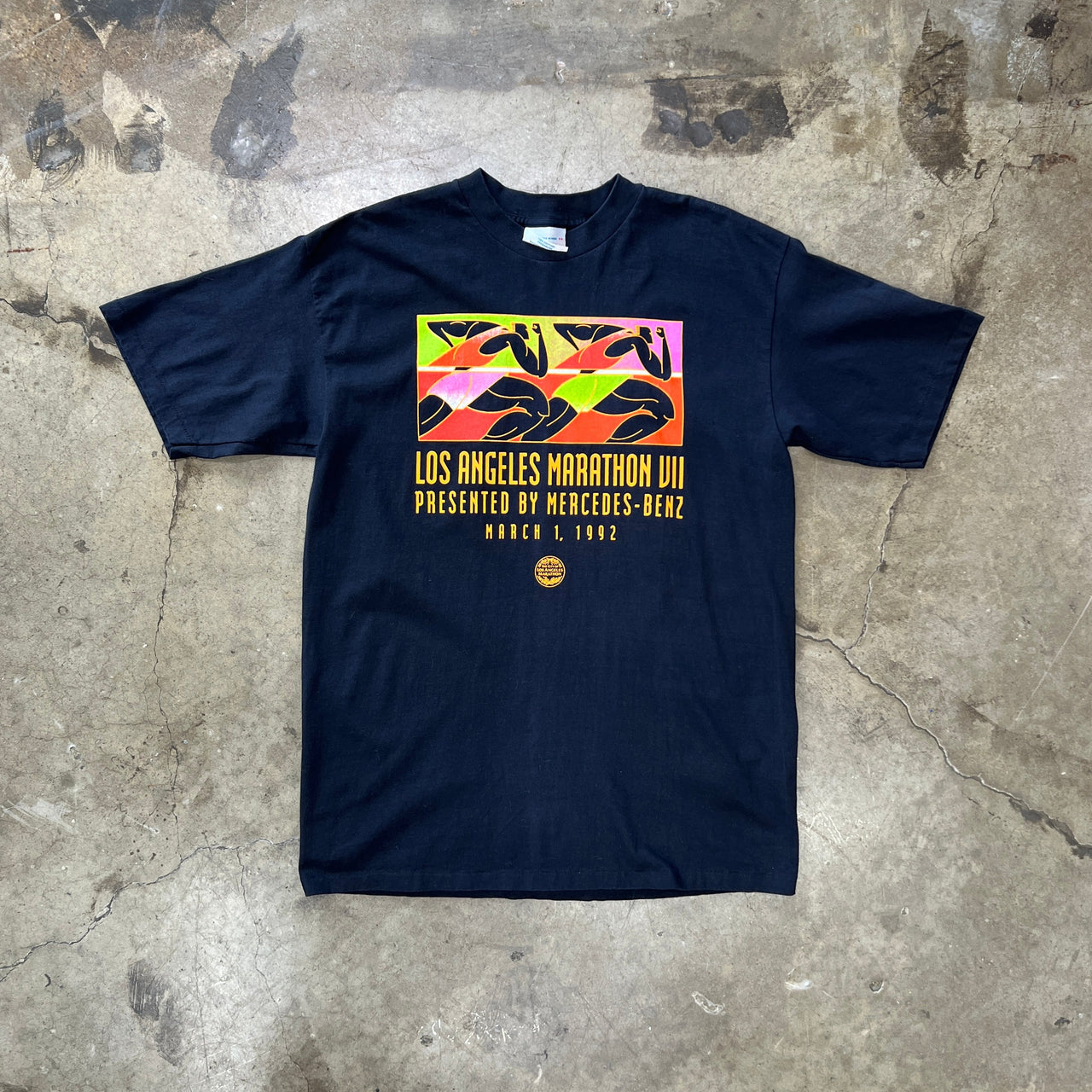 1992 Los Angeles Marathon Single Stitch Tee