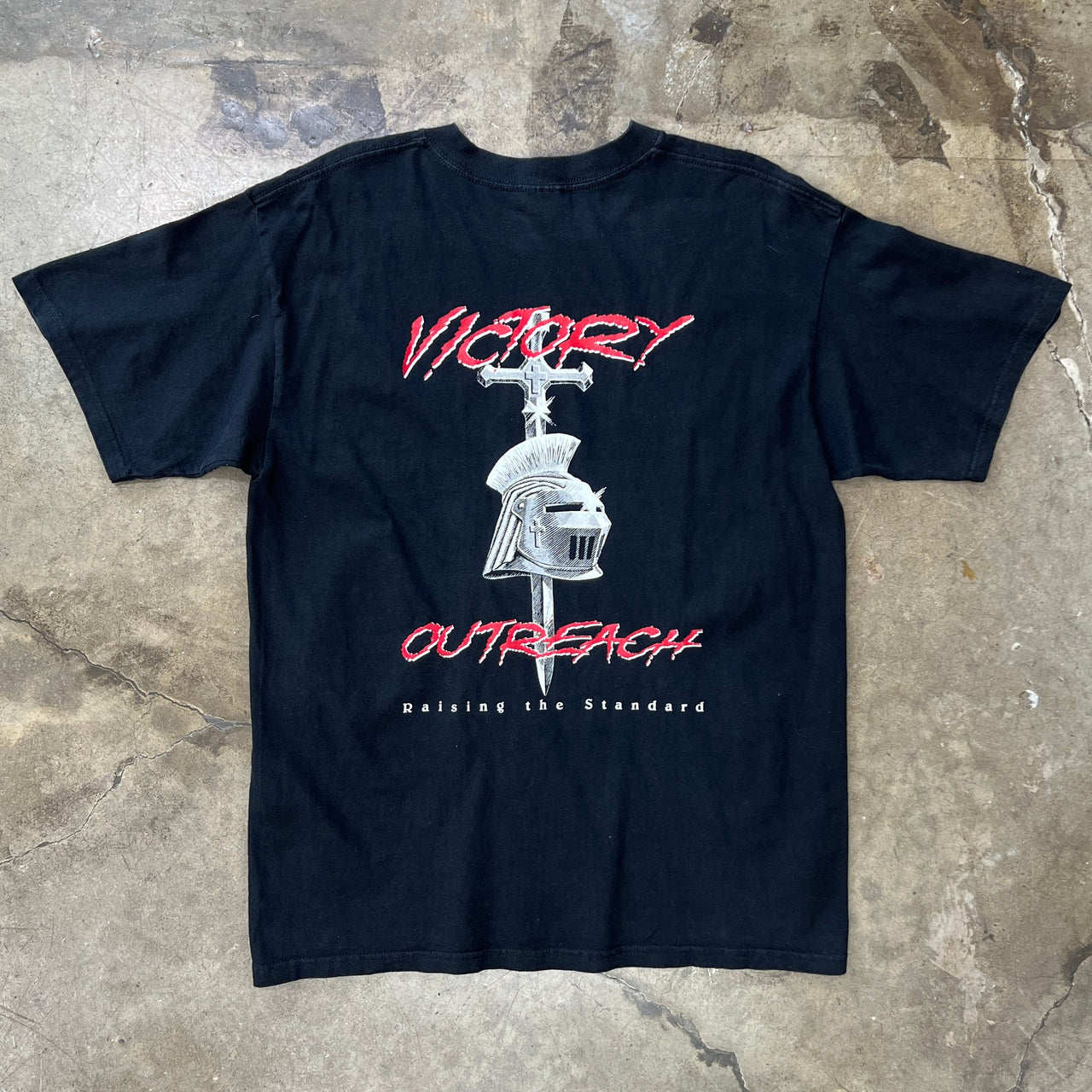 Raising The Standard Victory Religious Crusades Tee