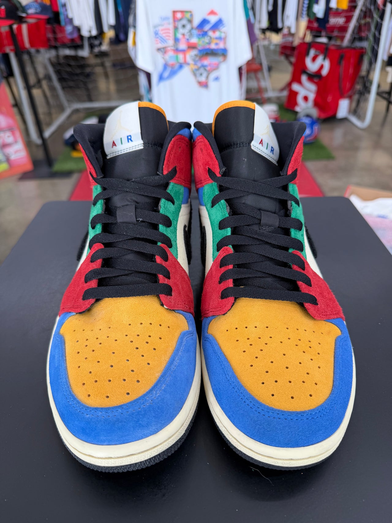 Air Jordan 1 Mid Fearless Blue the Great (2019)