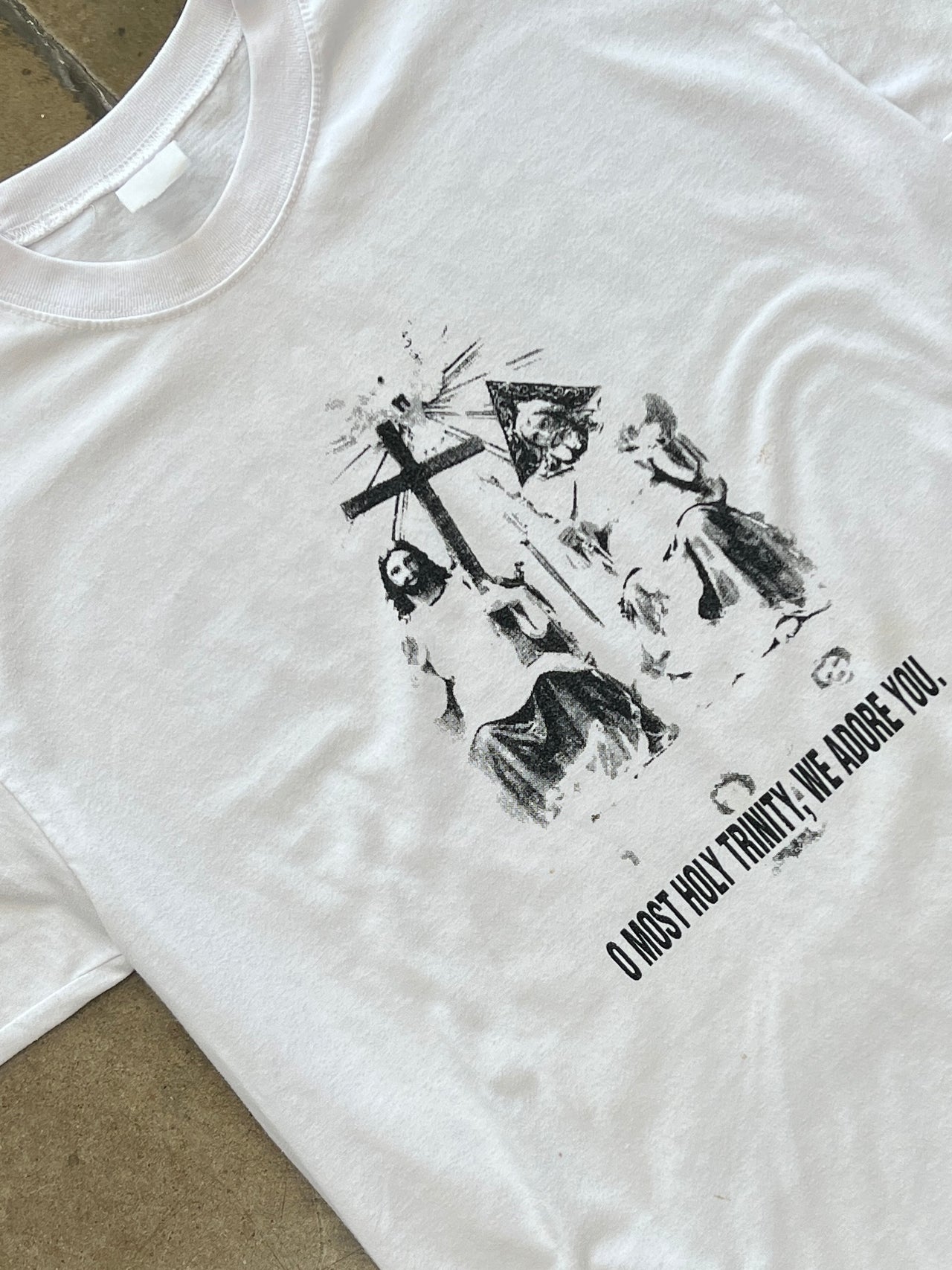 Jesus God Holy Trinity Cross Religious Tee