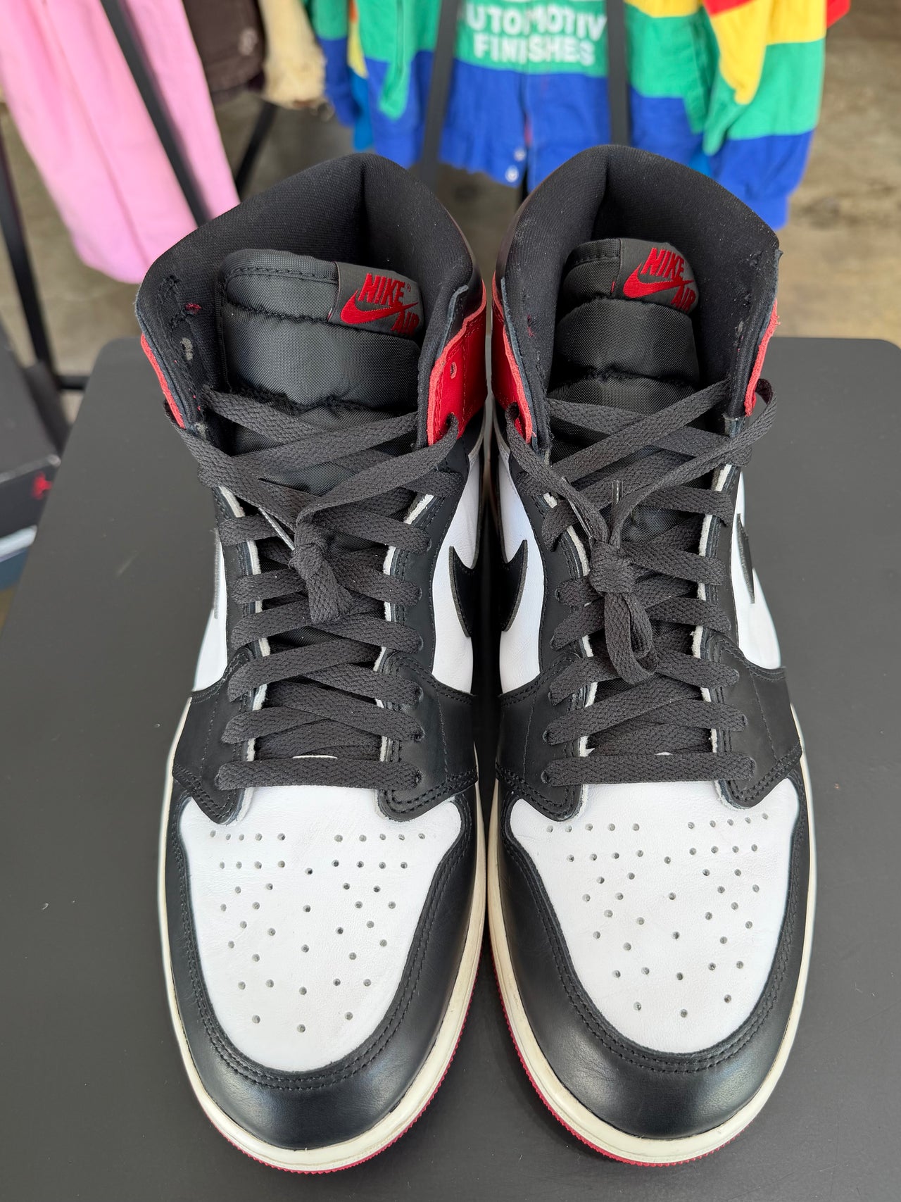 Air Jordan 1 Retro High Black Toe Reimanged (2025)