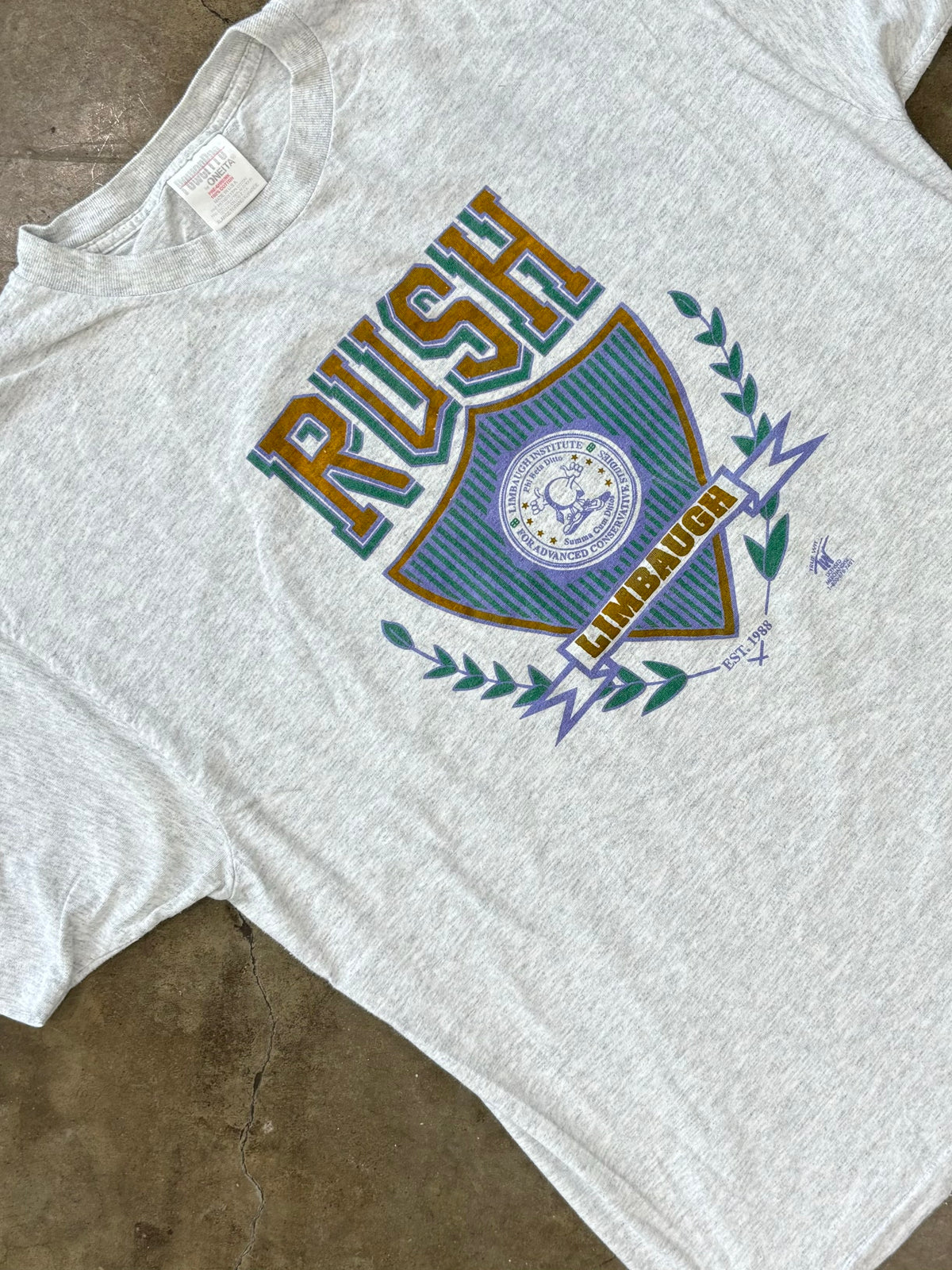 Rush Limbaugh Right Wing Talk Show Political Tee