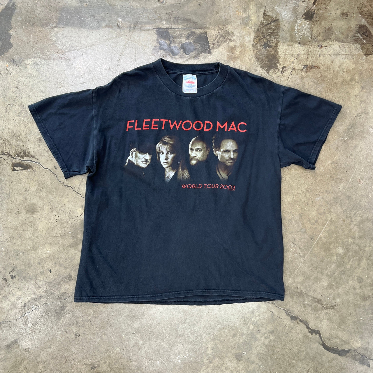 2003 Fleetwood Mac What's the World Coming To Tour Tee