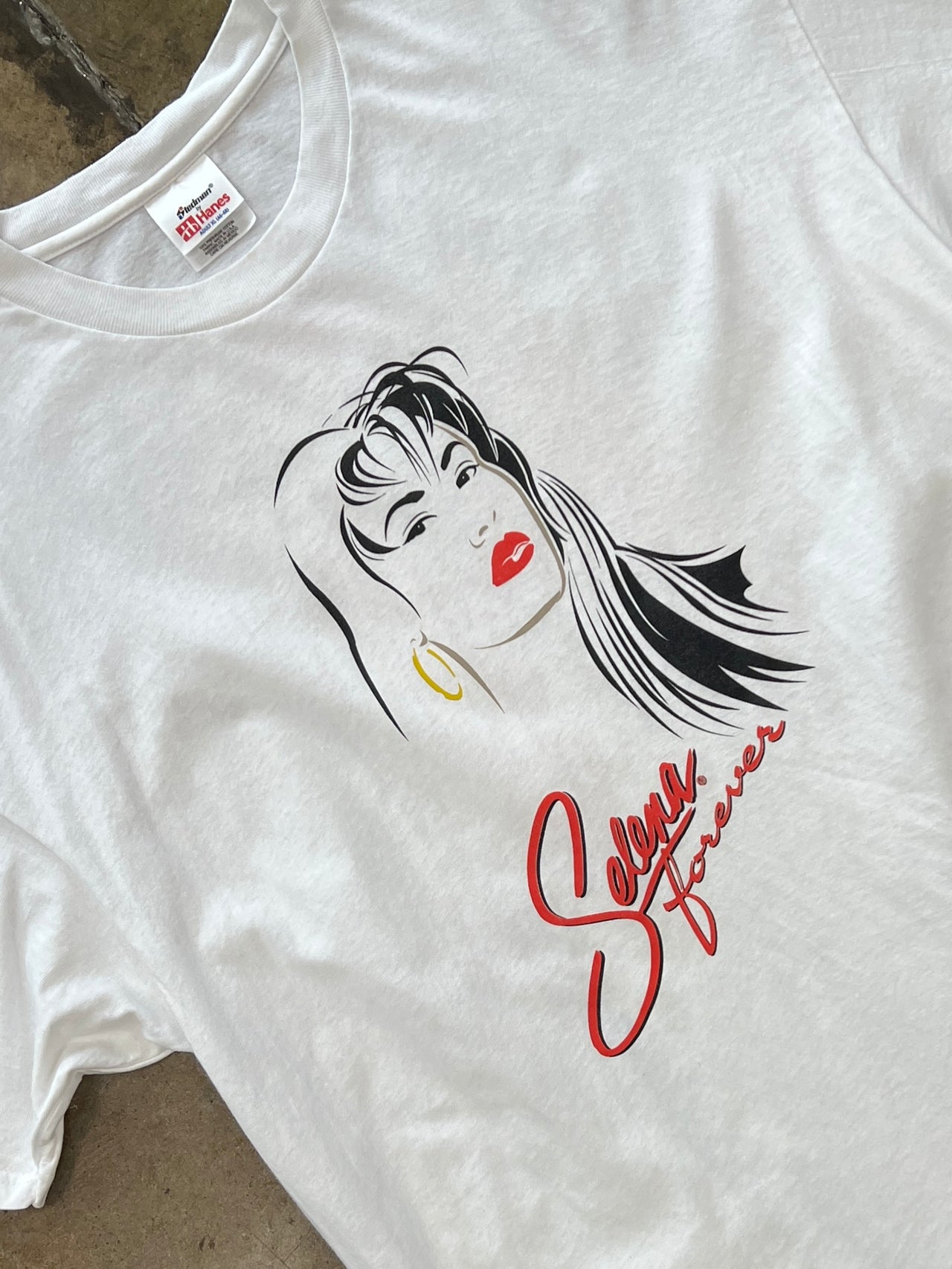 2000 Selena Forever Tour Music Tee