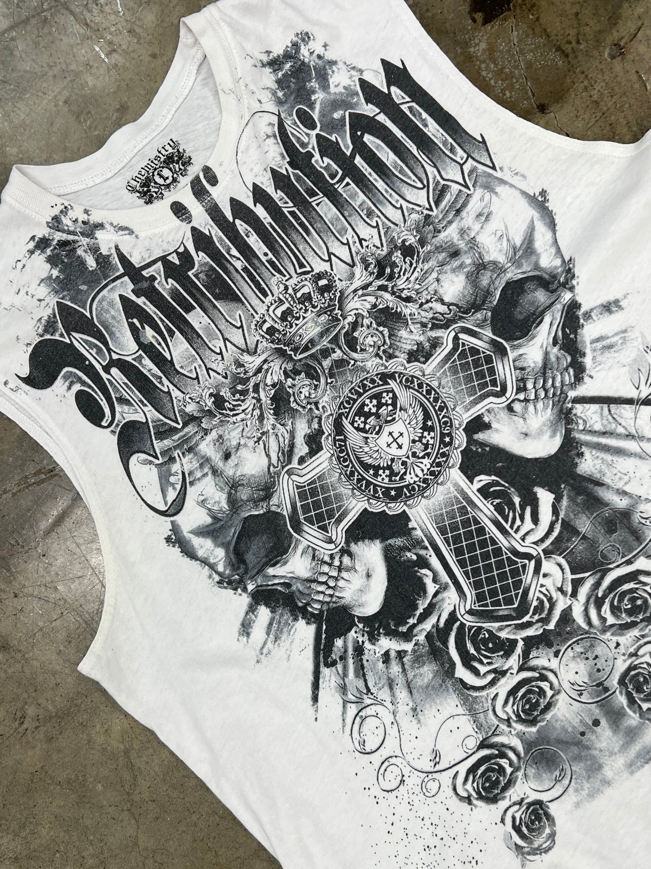 Retribution Affliction Style Chemistry Sleeveless Tee