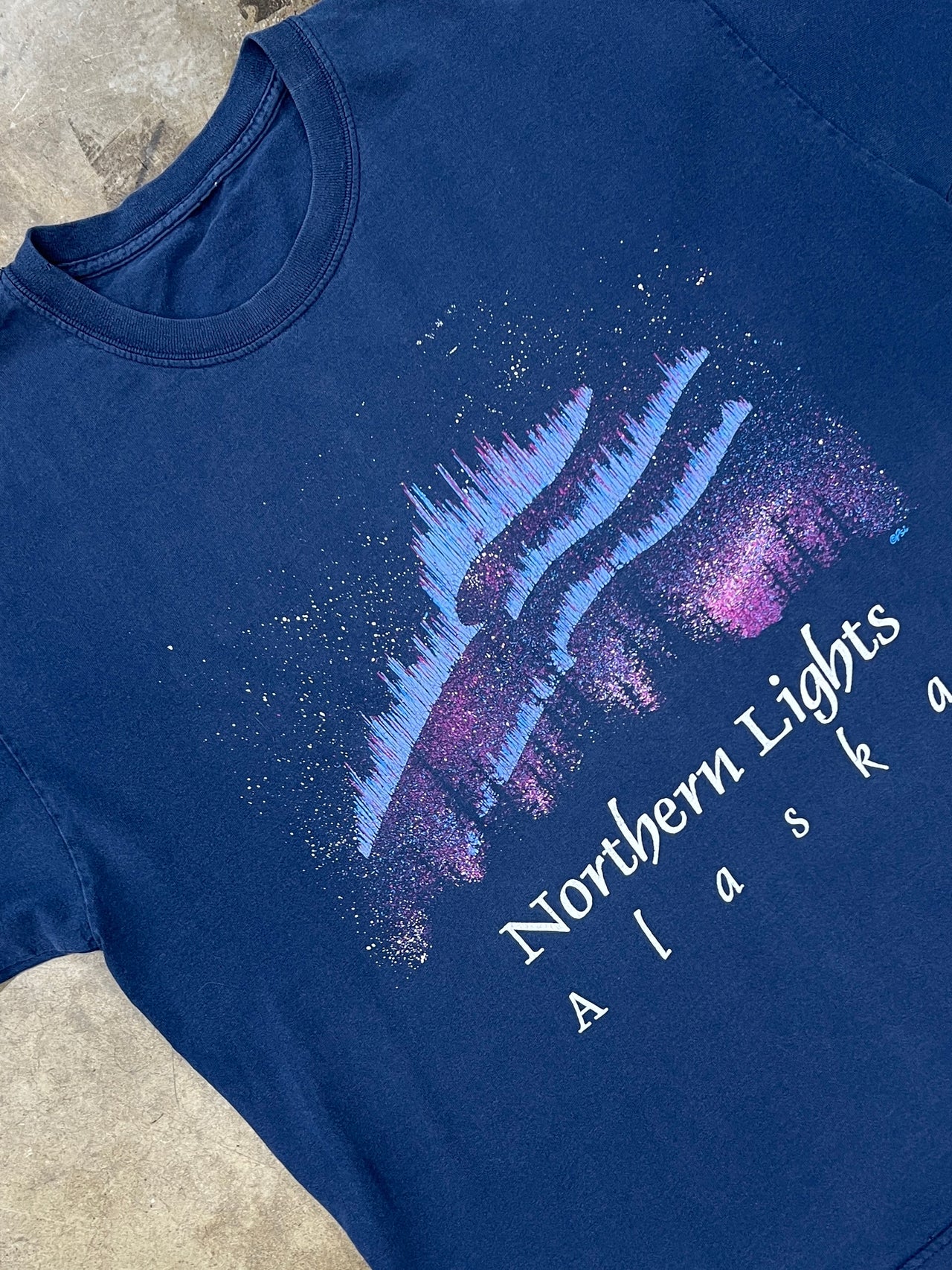 Alaska Northern Lights Vacation Tee