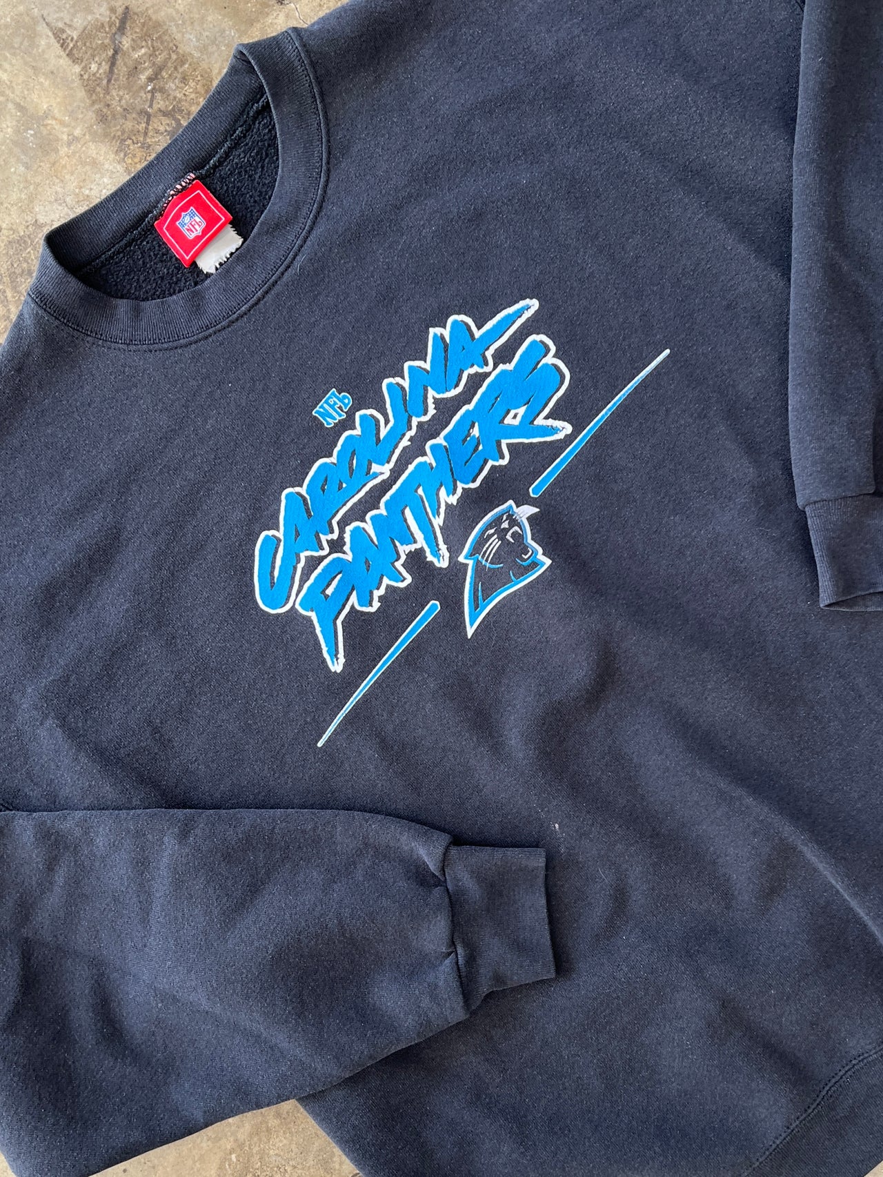 2000 Y2k NFL Carolina Panthers Crewneck