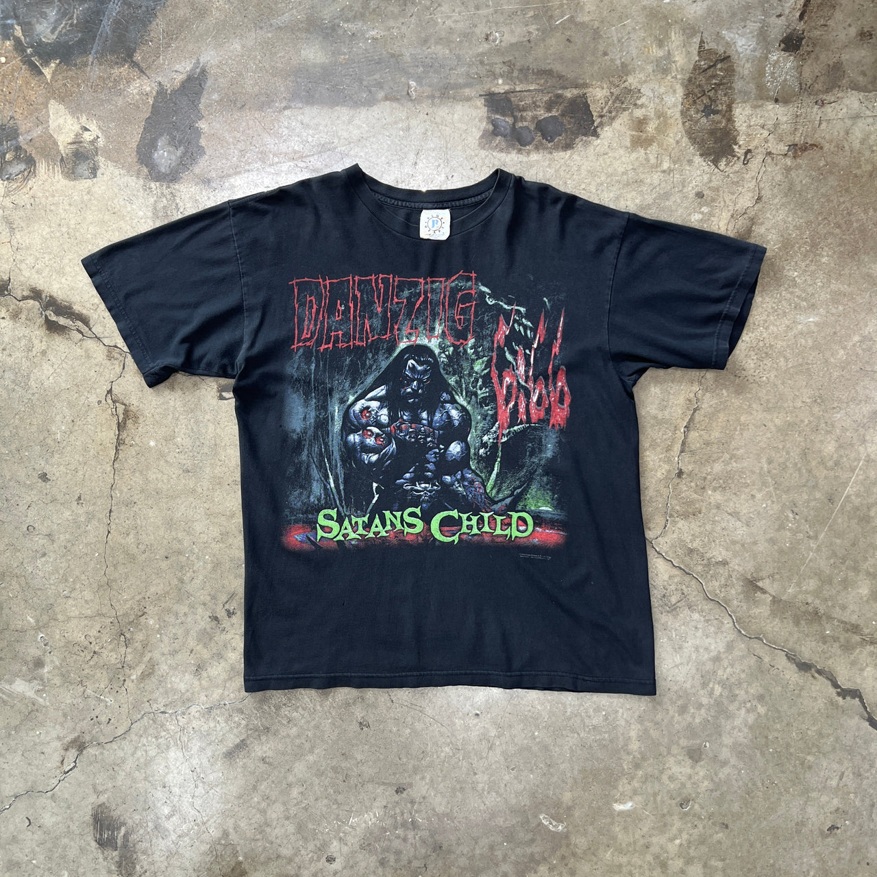 Danzig 666 Satans Child Blue Grape Tee