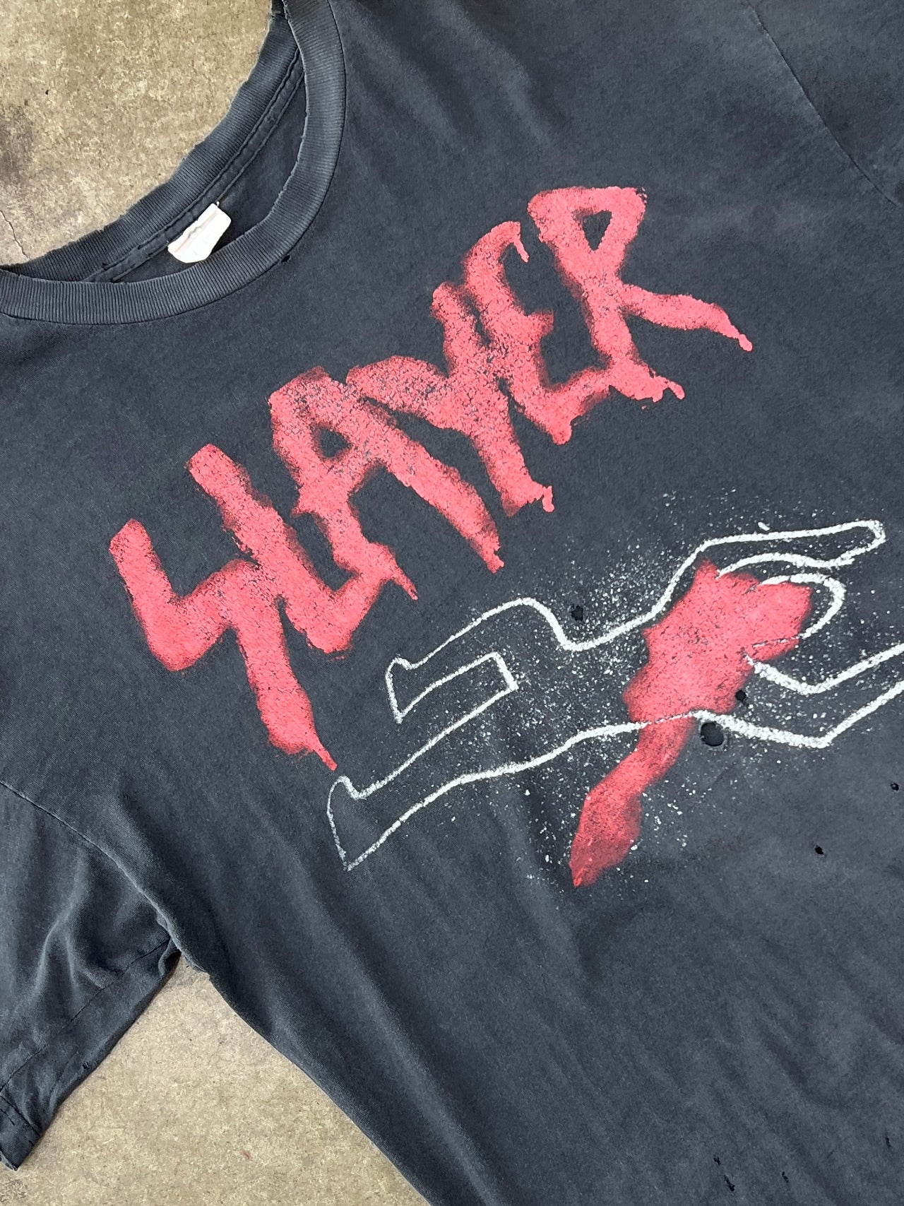 1996 Do Not Cross Slayer Showroom Distressed Tee