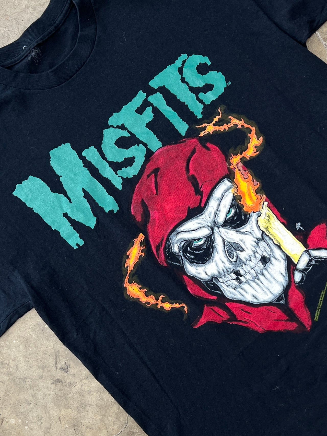 2000 Misfits Halloween Punk Band Tee