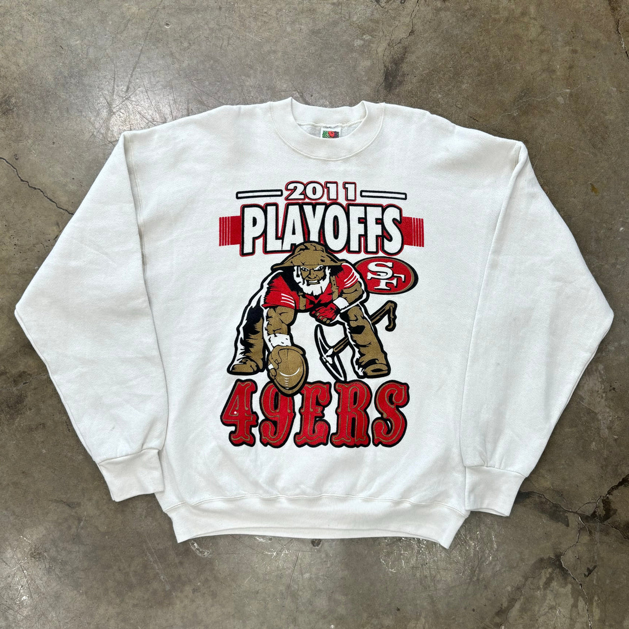 2011 San Francisco 49ers Playoffs Crewneck