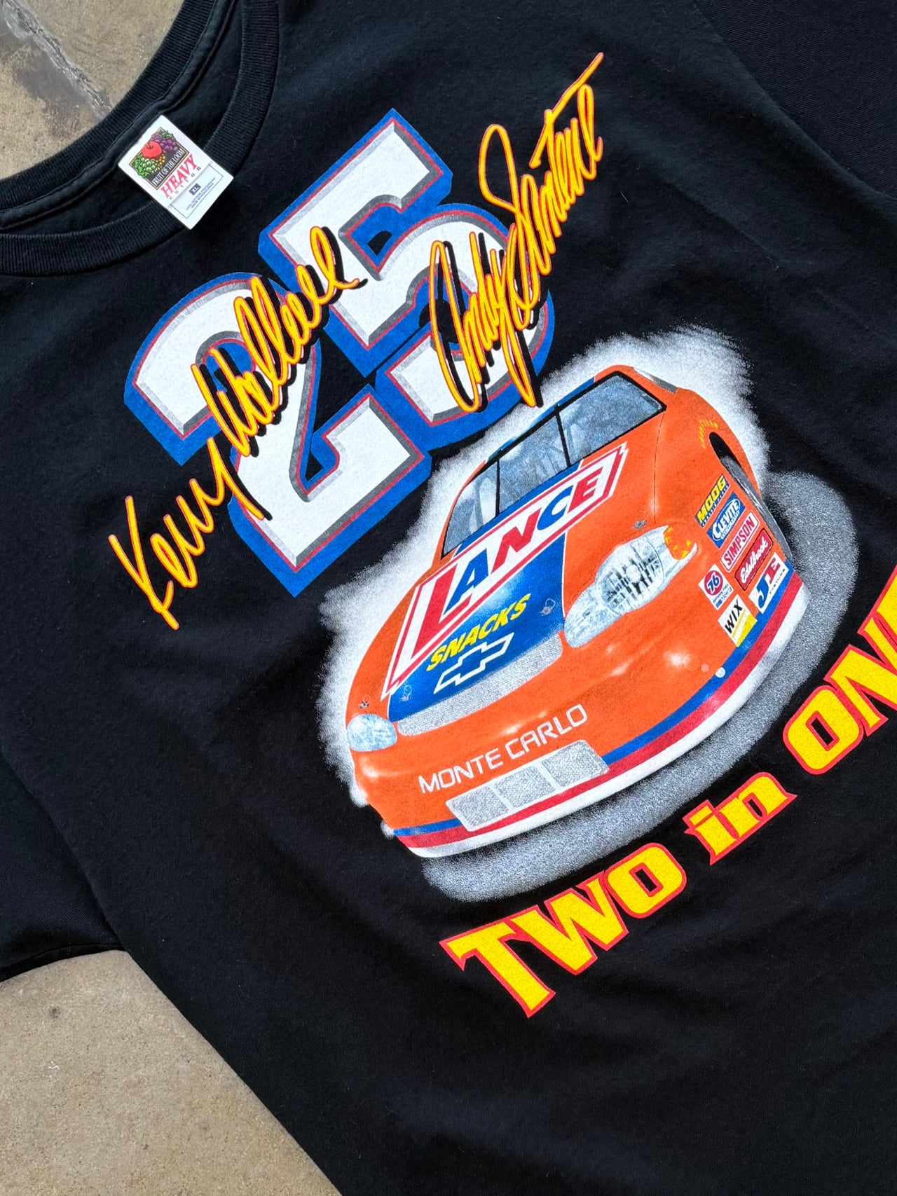 2000 Kenny Wallace Two in One Racing Tee