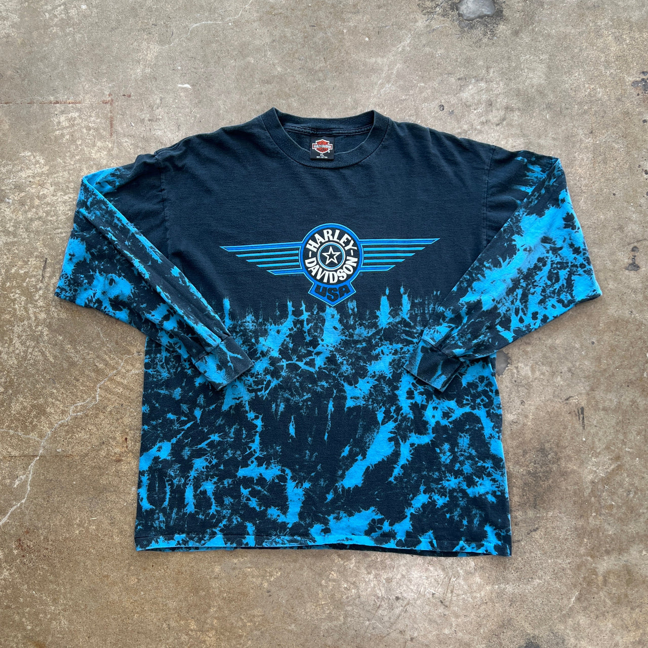 1995 Harley Davidson Texas Dyed Long Sleeve