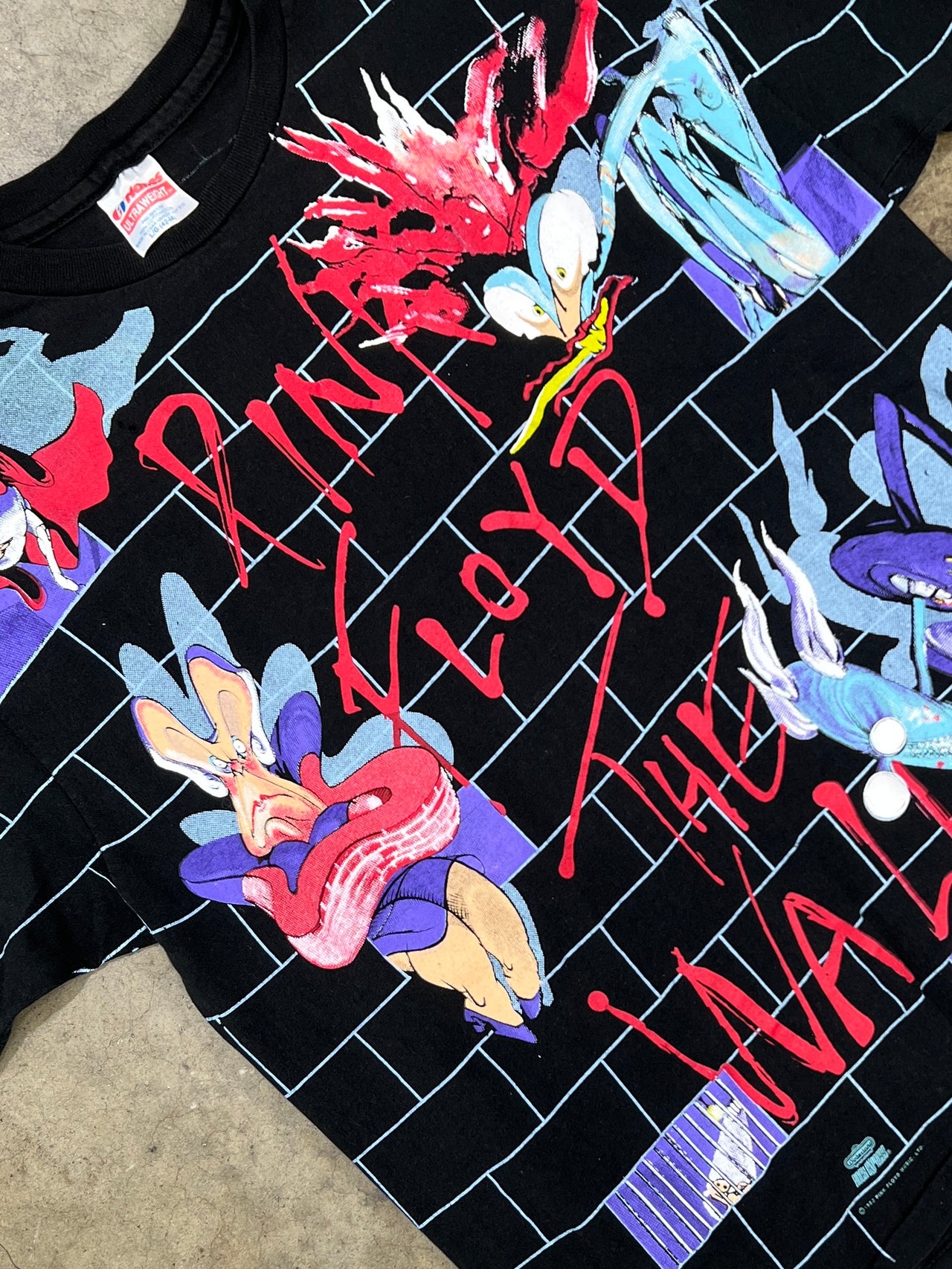 80s Pink Floyd The Wall Tee