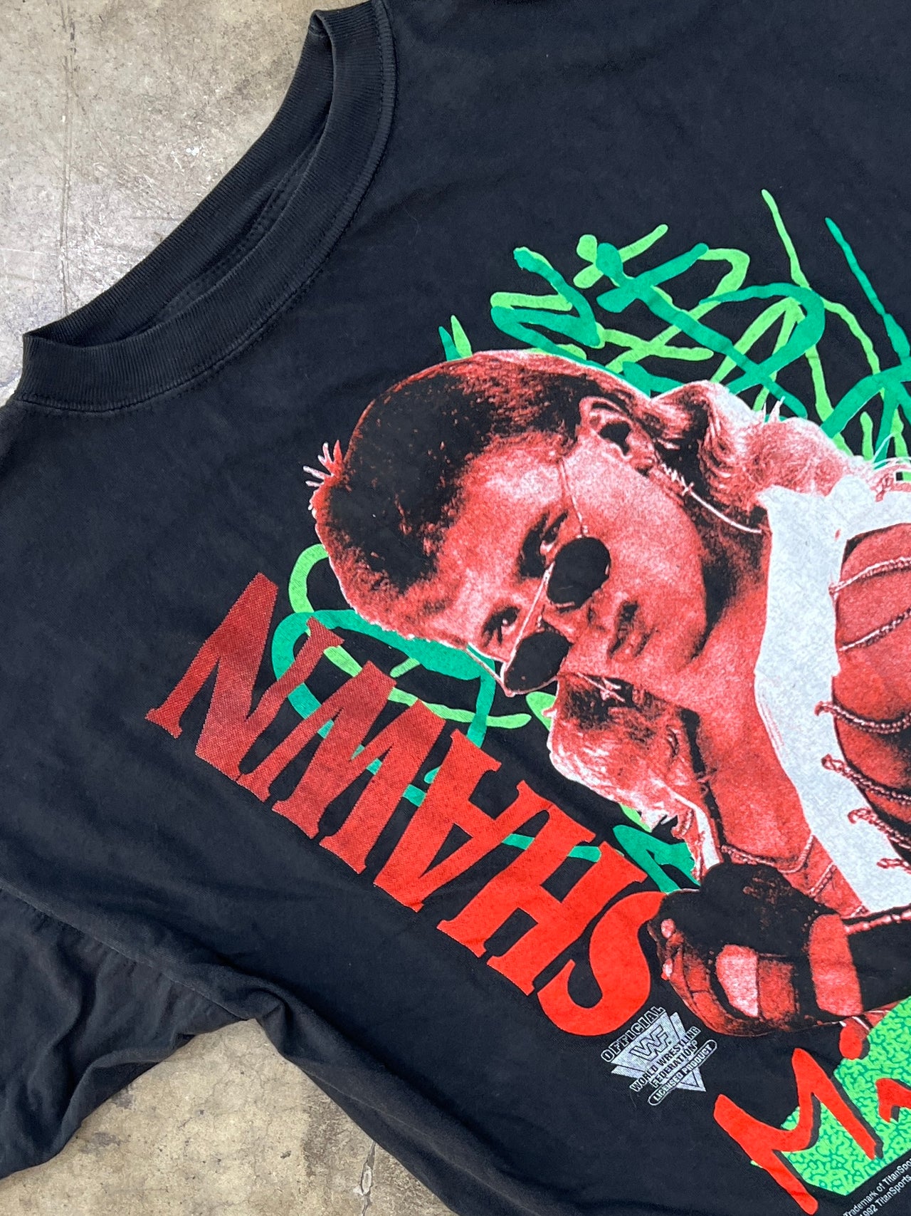1992 WWF Shawn Michaels Wrestling Tee