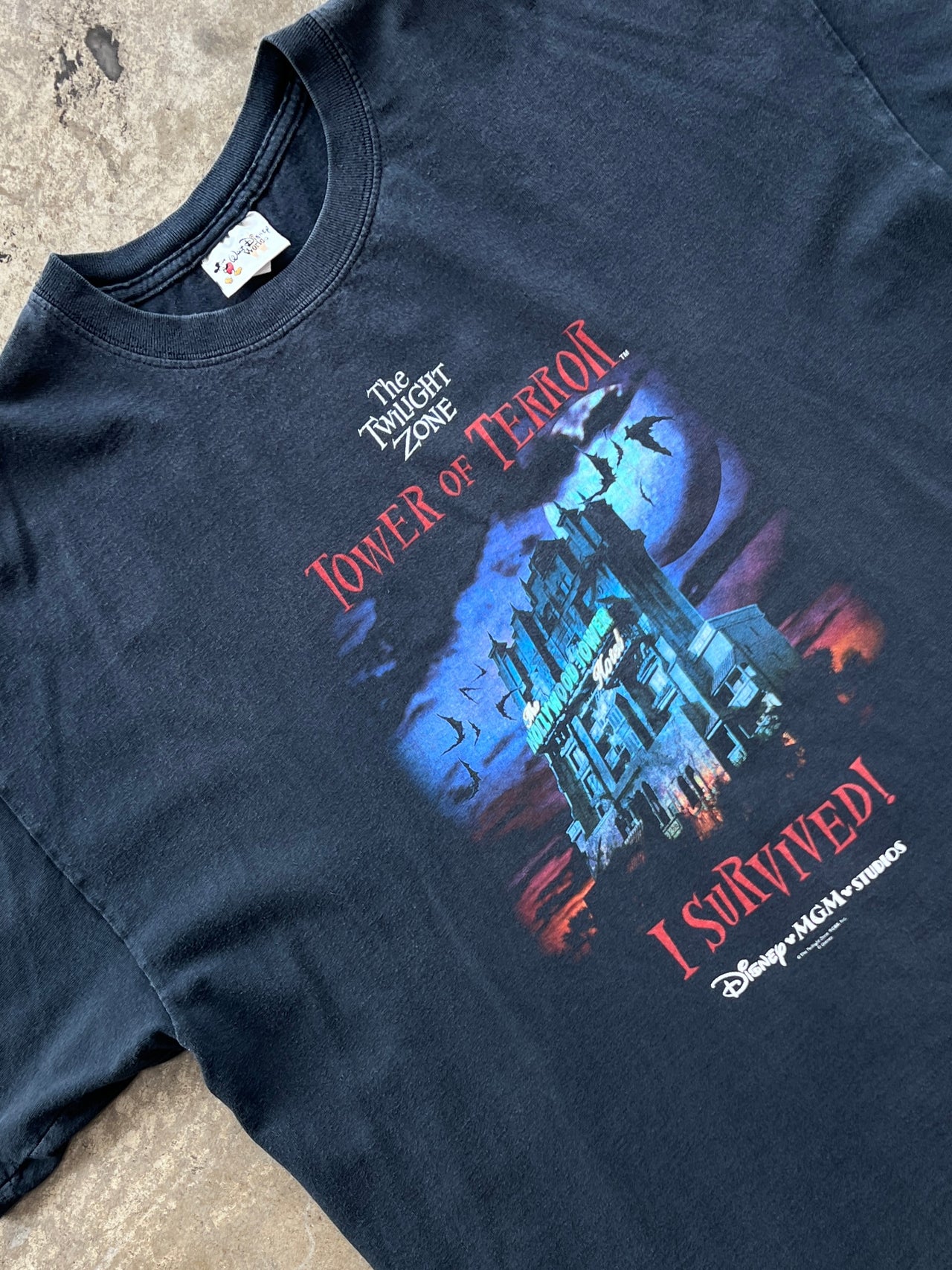 Disney The Twilight Zone Tower of Terror I Survived Tee