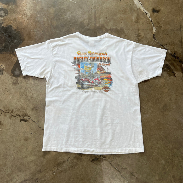 Harley Davidson Bruce Rossmeyer's Daytona Pocket Tee