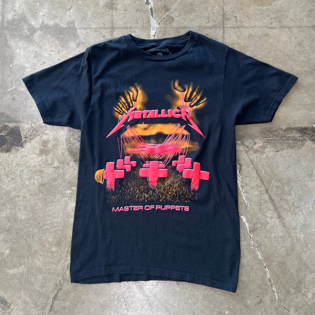 Metallica Master of Puppets Album Cover Tee